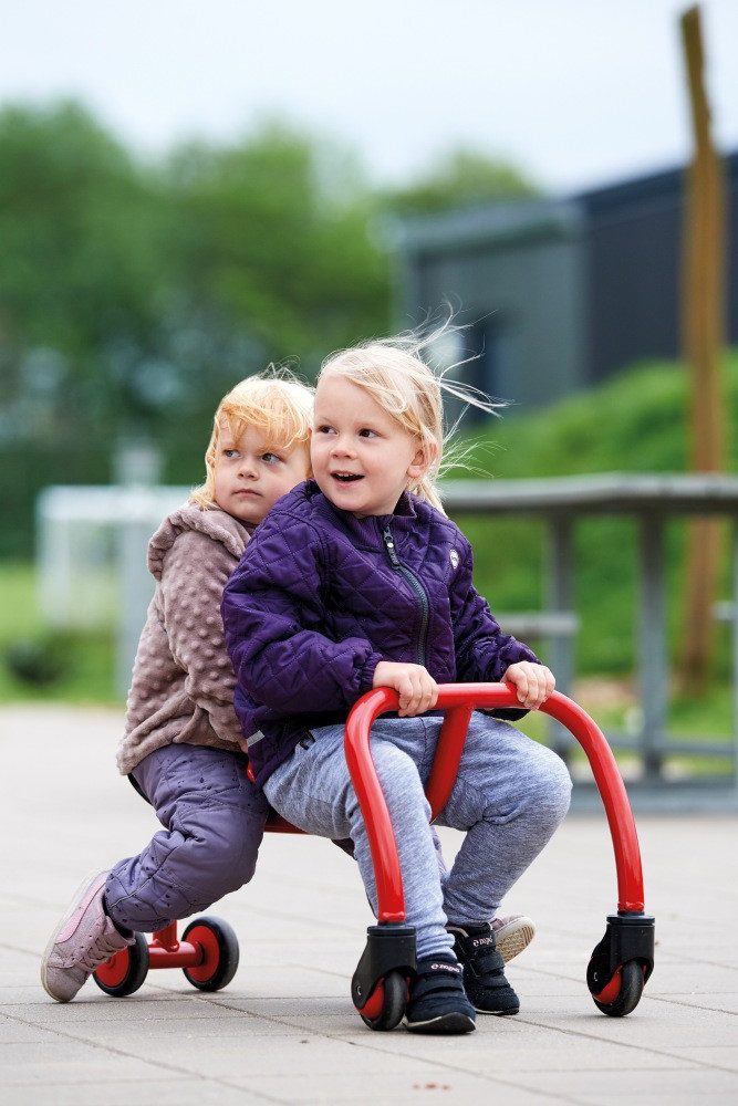 Winther Dreirad CHALLENGE Walkabout Duo – Lauf- und Schiebedreirad für Kleinkinder