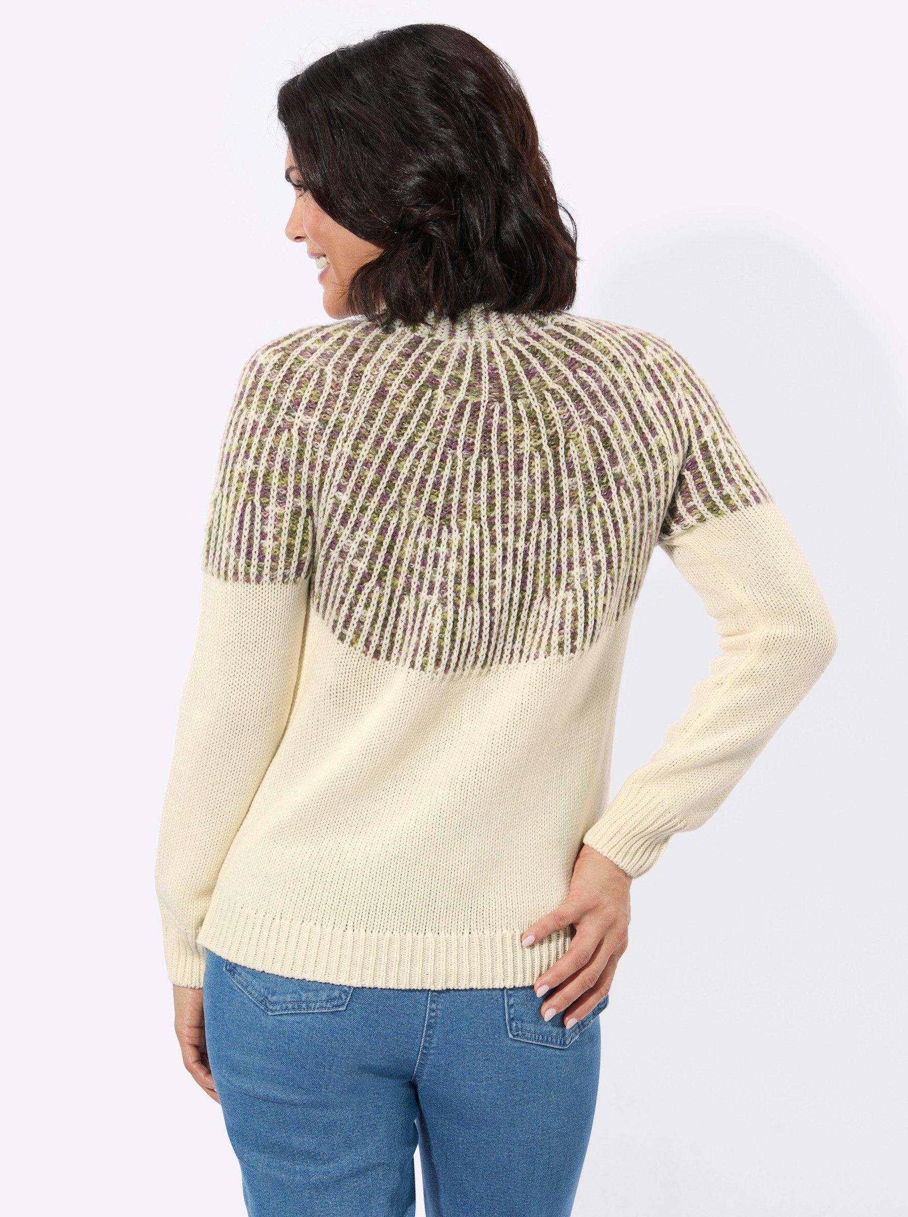 Witt Strickpullover Norwegerpullover Langarm