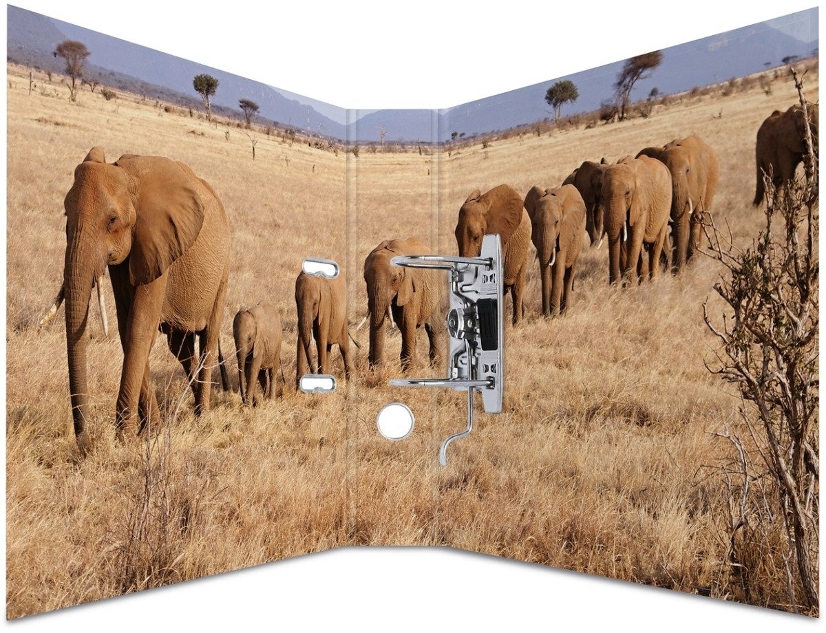 HERMA Aktenordner Motivordner A4 70mm Afrika Tiere
