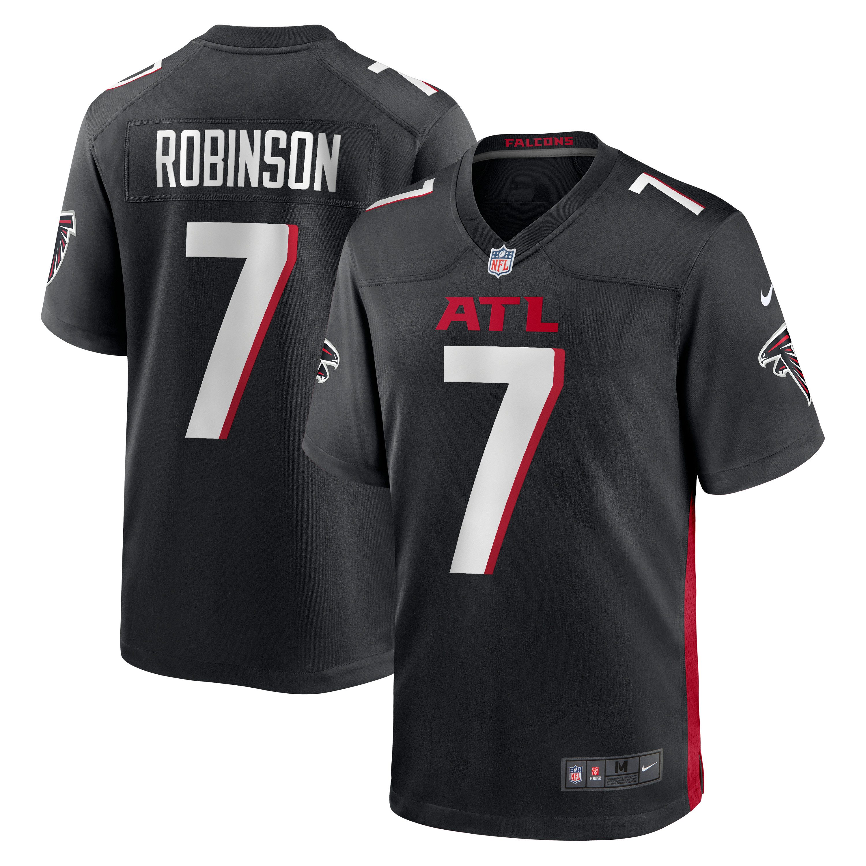 Nike Footballtrikot Nike Trikot Atlanta Falcons Nike Home Game Robinson 7 günstig online kaufen