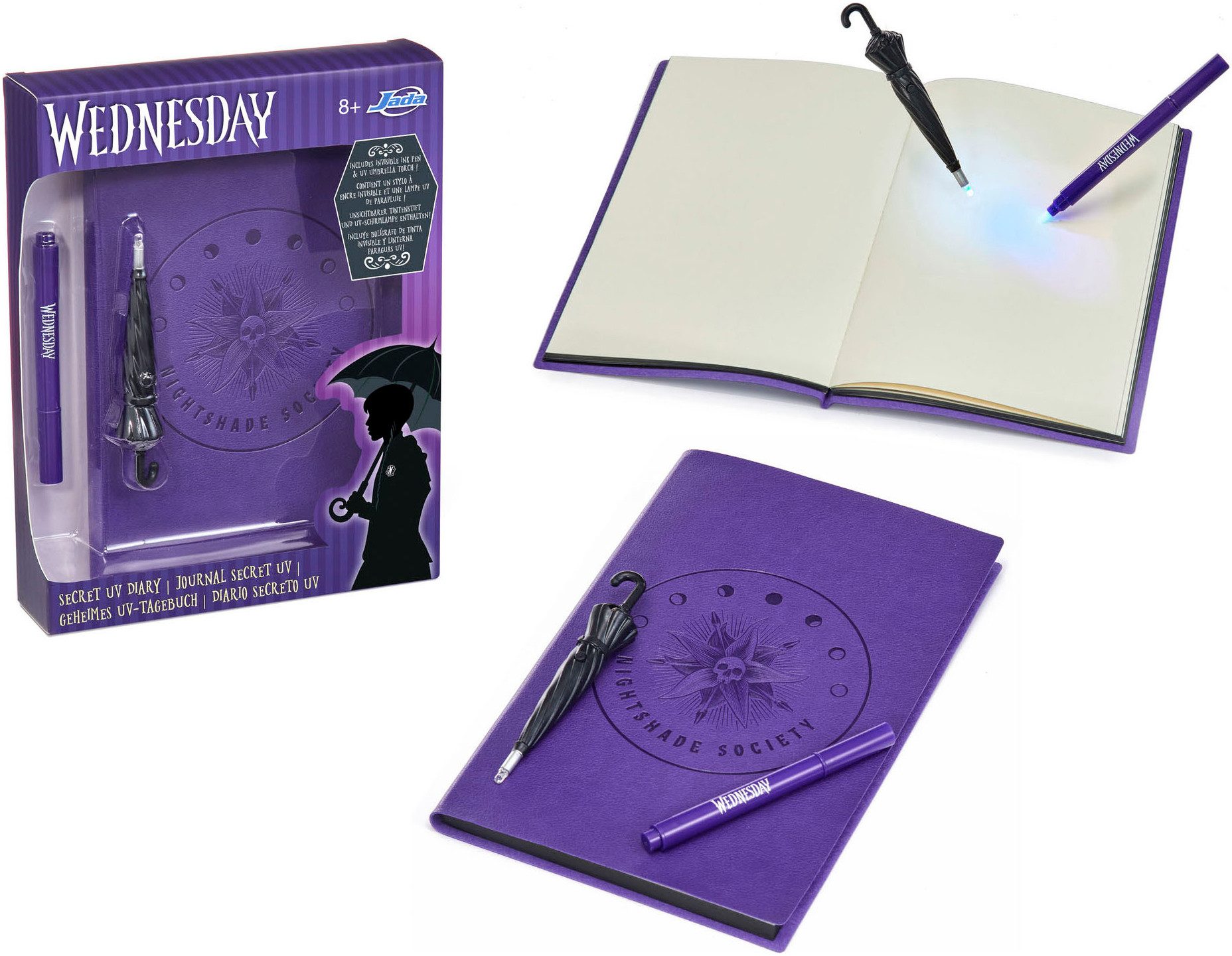 Dickie Toys Notizbuch Wednesday Tagebuch