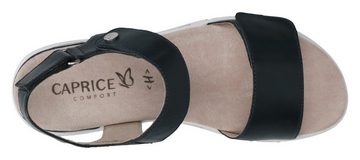 Caprice Sandale mit praktischen Klettverschlüssen, H-Weite