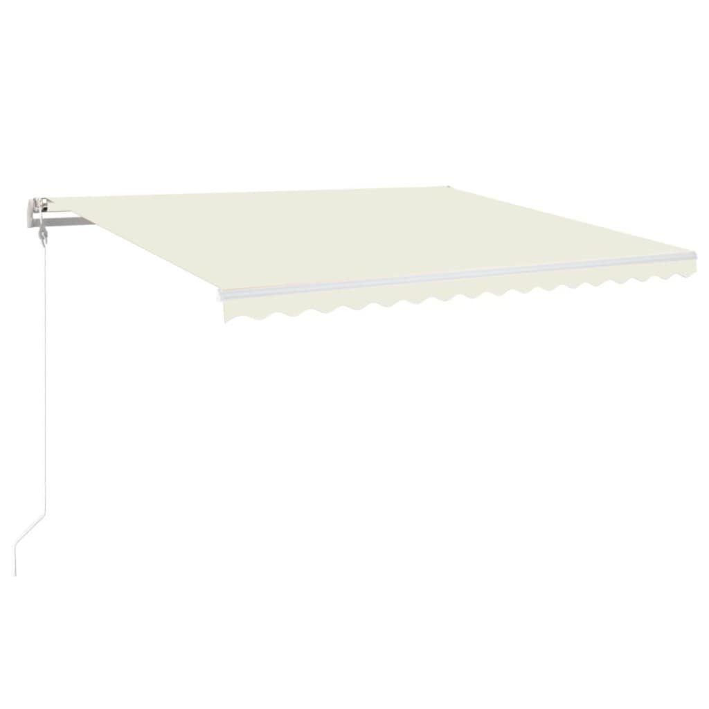 Thumbnail - furnicato Markise Automatisch Einziehbar 400x350 cm Creme (1-St)