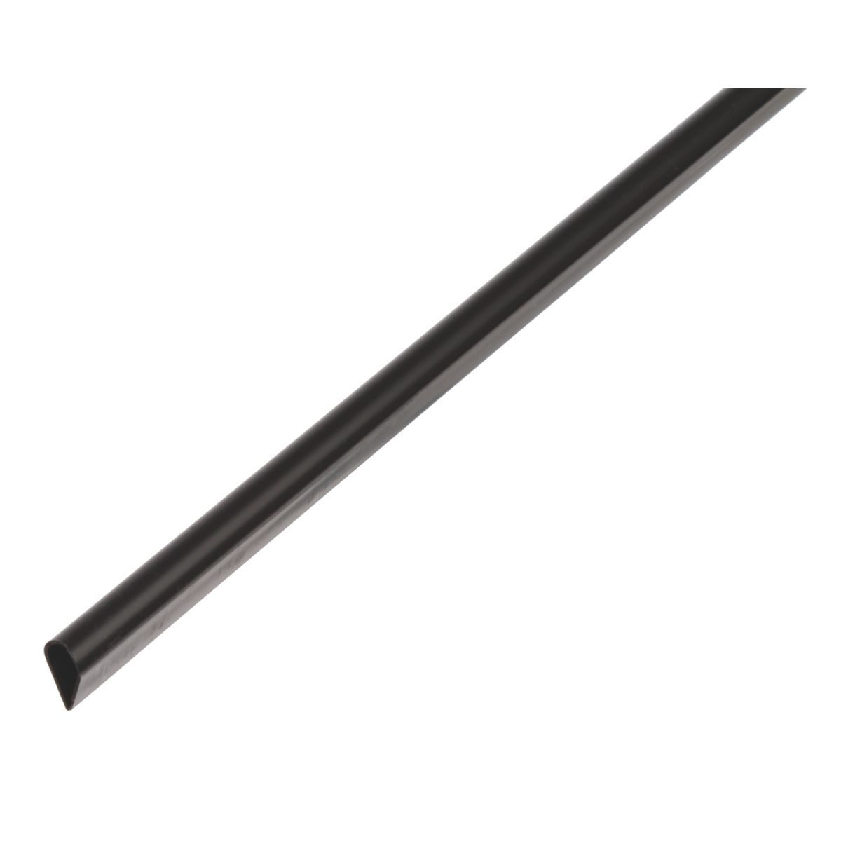 Alberts Profil Alberts 484873 Klemmprofil, Kunststoff, schwarz, 1000 x 15 x 0,9 mm, Alberts Klemmprofil Kunststoffprofil Kantenschutzprofil schwarz 1000x1
