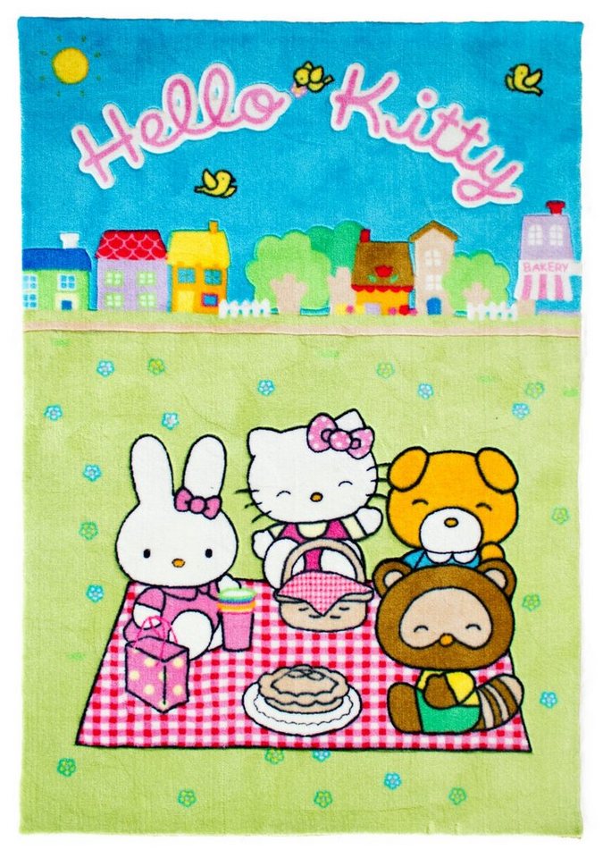 Teppich Hello Kitty 150 x 100 cm HK-BC-23, Hello Kitty, Rechteckig, Höhe: 5  mm