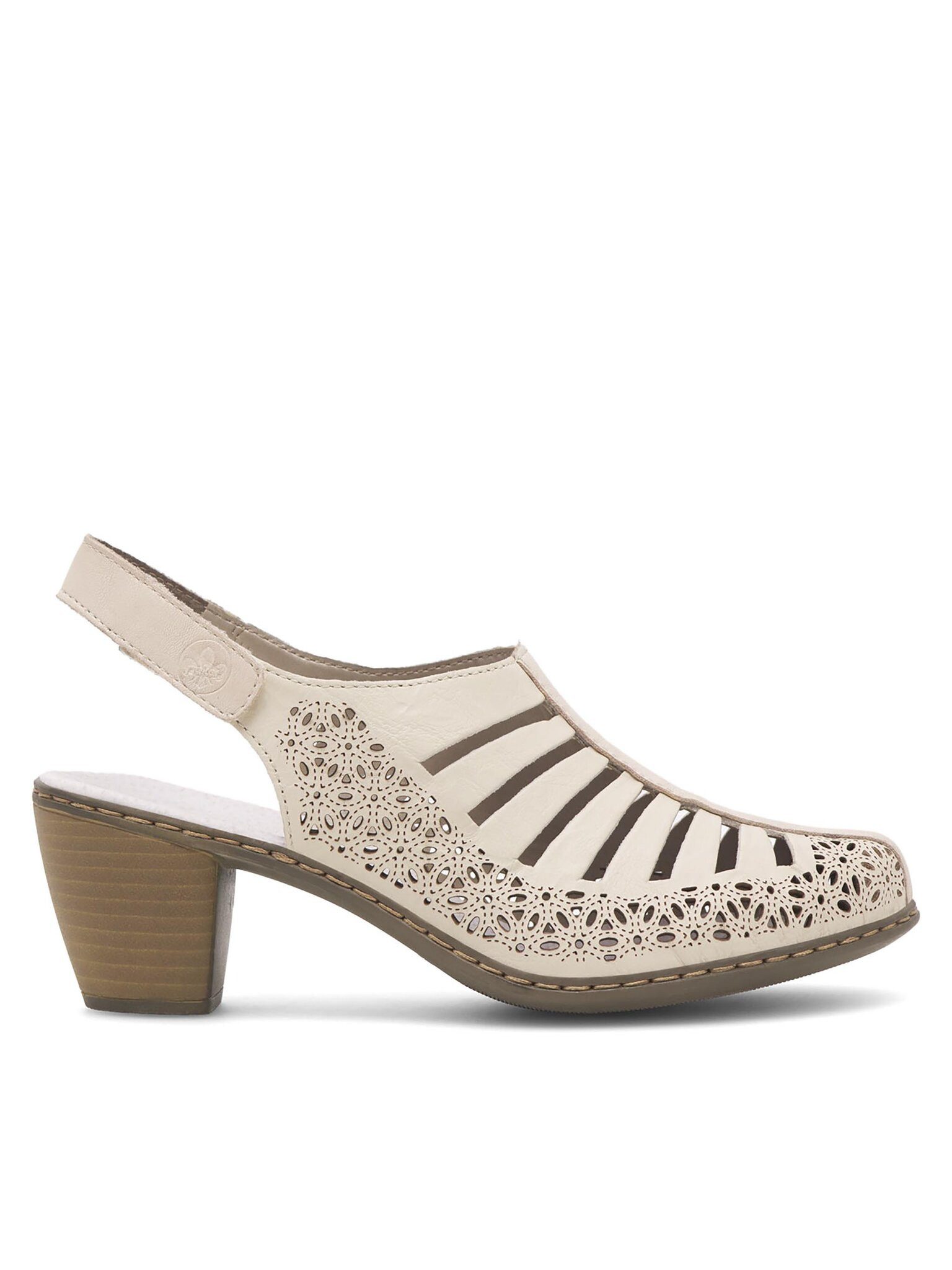 Rieker Sandalen 40959-60 Beige Sandale