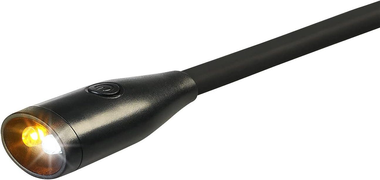 Lunartec LED Leselampe LED-Leseleuchte zum Umhängen Leselampe 6 Std Akku dimmbar 2W Leselicht – Bild 4 von 5