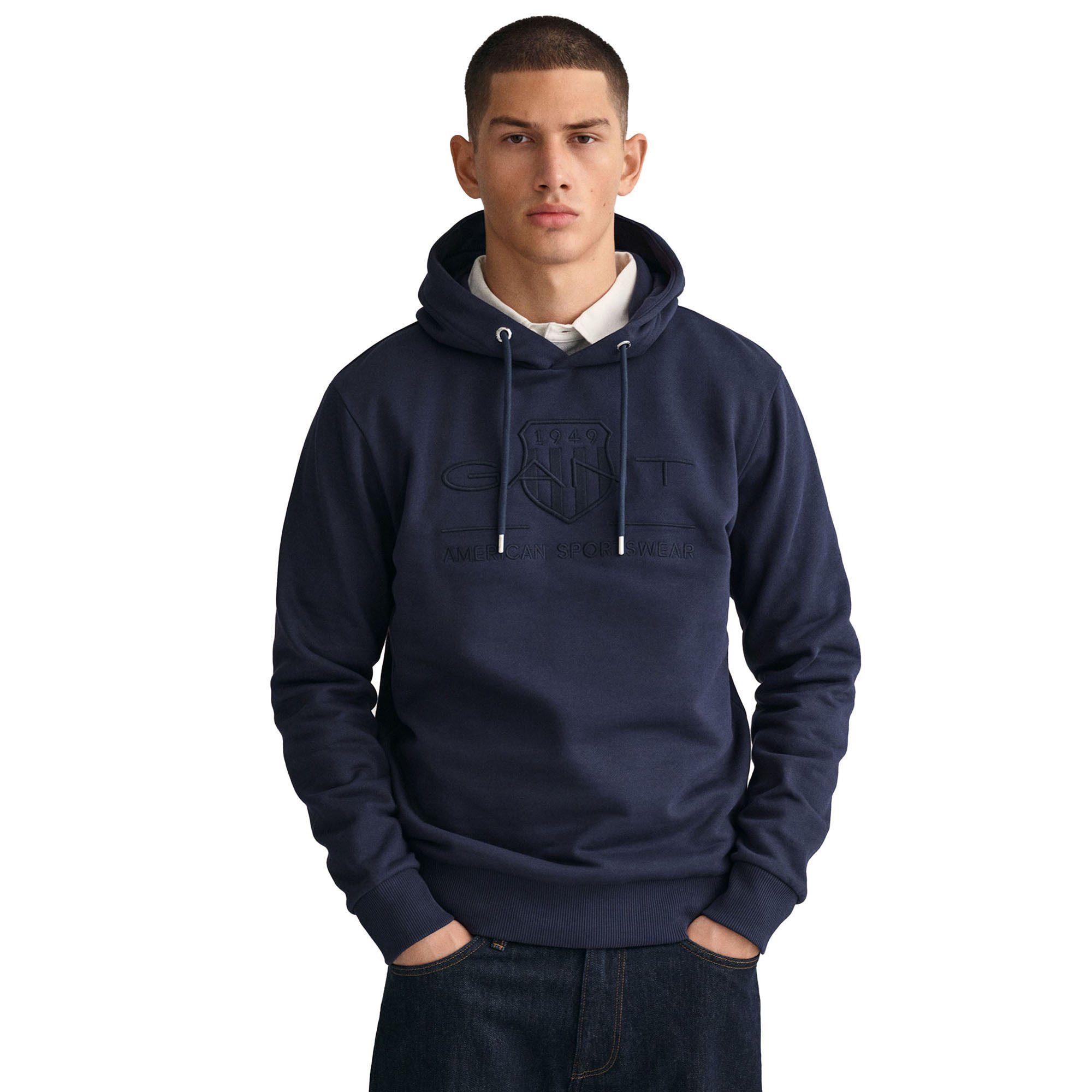 Gant Sweatshirt Herren Sweatshirt Baumwolle