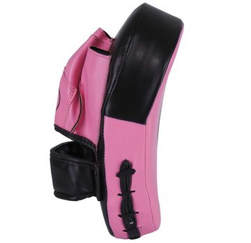 BAY-Sports Pratzen PU-Ergo pink Handpratzen krumm Schlagpolster