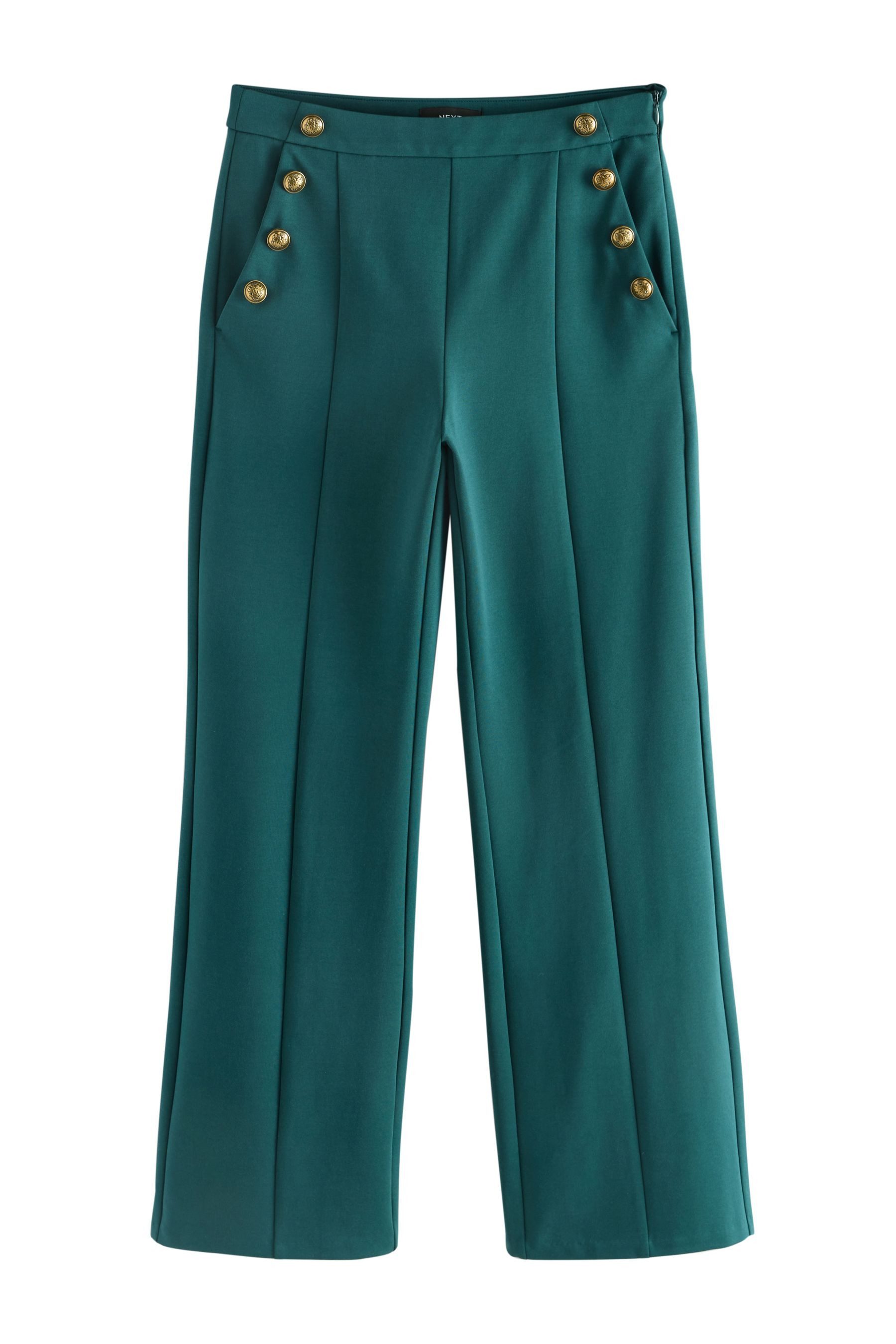 Palazzohose Ponte-Hose mit weitem Bein