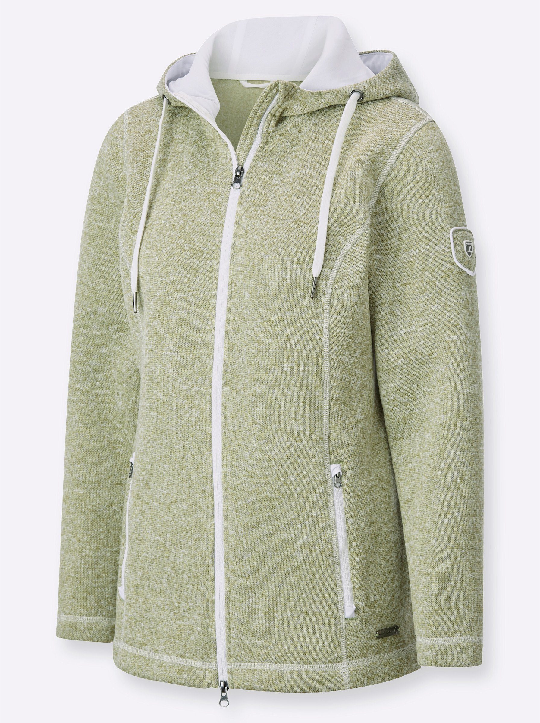 Witt Fleecejacke Strickfleece-Jacke .
