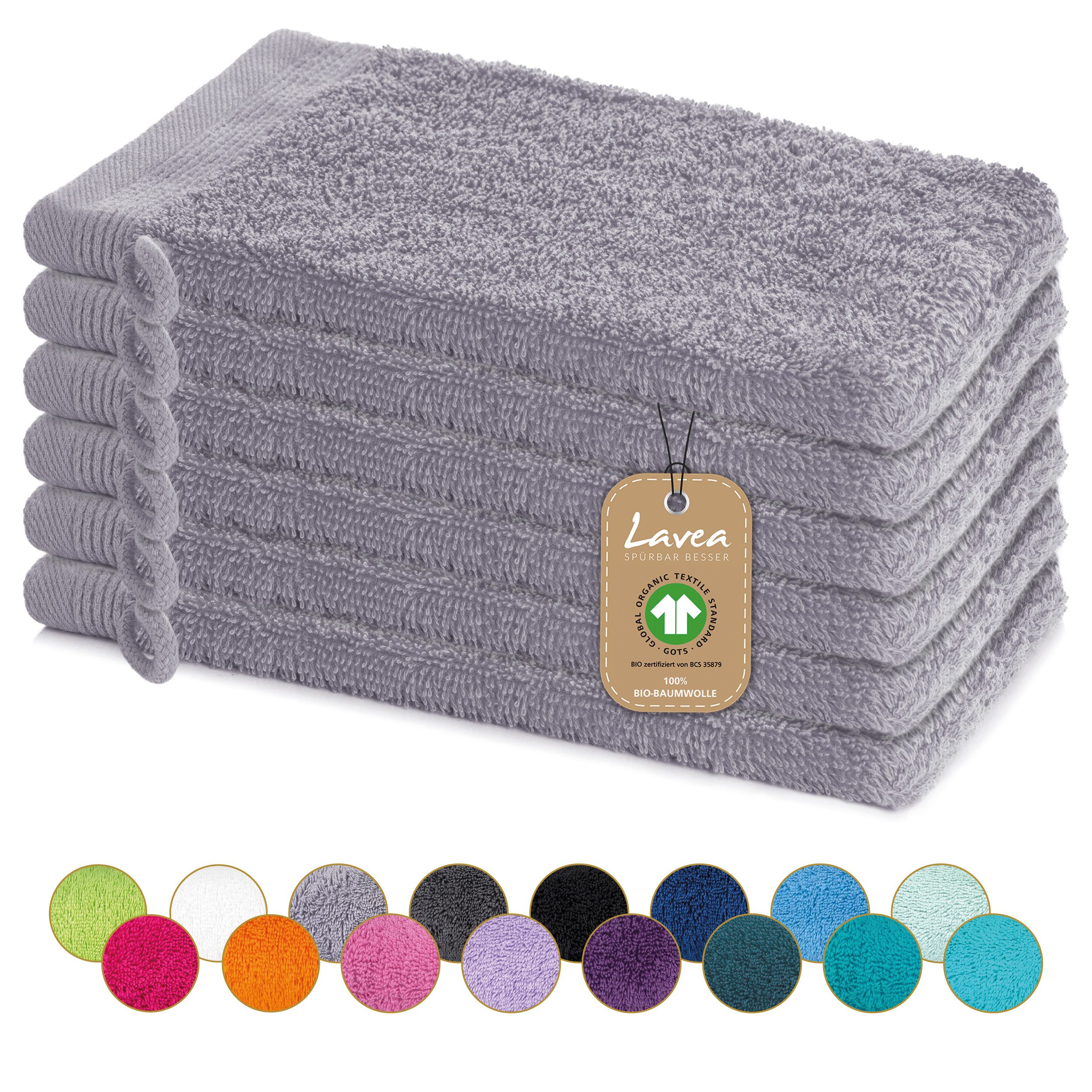Lavea Waschhandschuh Bali Waschlappen 16x22 cm, Waschhandschuhe, kleine Han günstig online kaufen