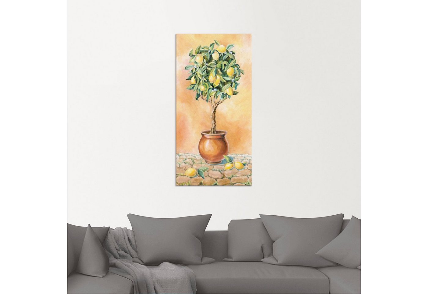 Artland Wandbild »Zitronenbaum I«, Pflanzen (1 Stück), in vielen Größen & Produktarten - Alubild / Outdoorbild für den Außenbereich, Leinwandbild, Poster, Wandaufkleber / Wandtattoo auch für Badezimmer geeignet-kaufen