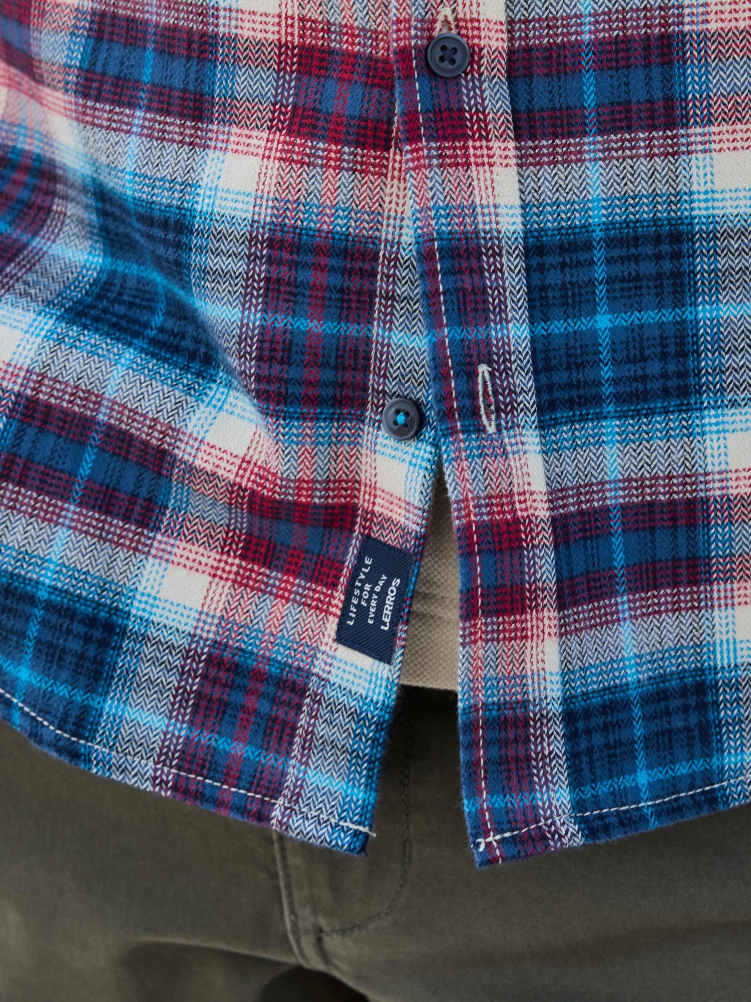 LERROS Karohemd LERROS Casual Flanellhemd - weicher Twill, starker Style günstig online kaufen