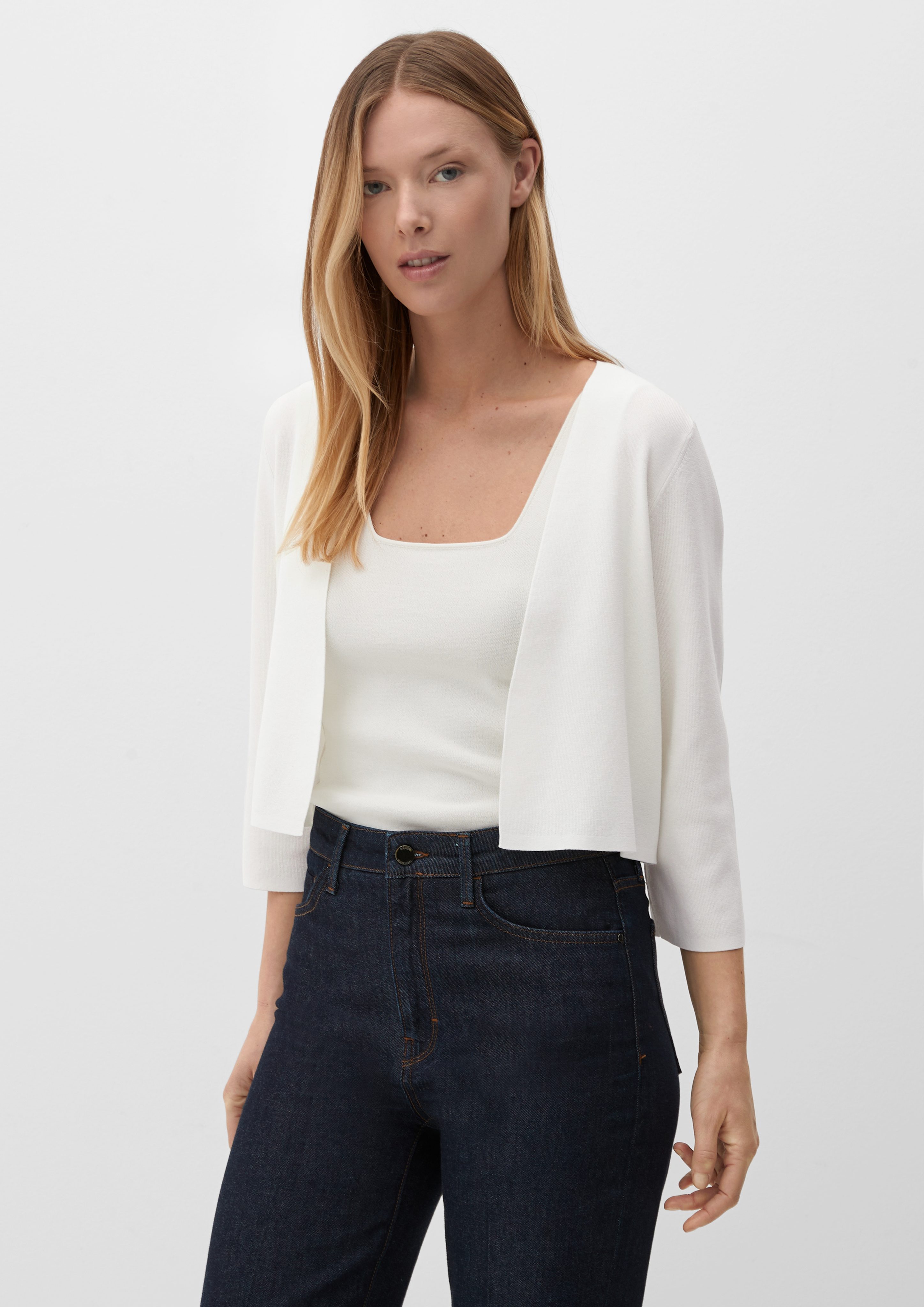 s.Oliver BLACK LABEL Strickjacke Bolero aus günstig online kaufen