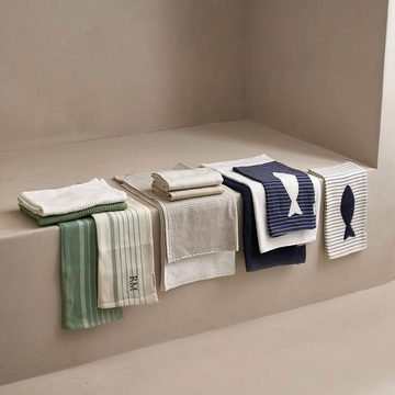 Rivièra Maison Geschirrtuch Geschirrtücher RM Identity Tea Towel (2-teilig)