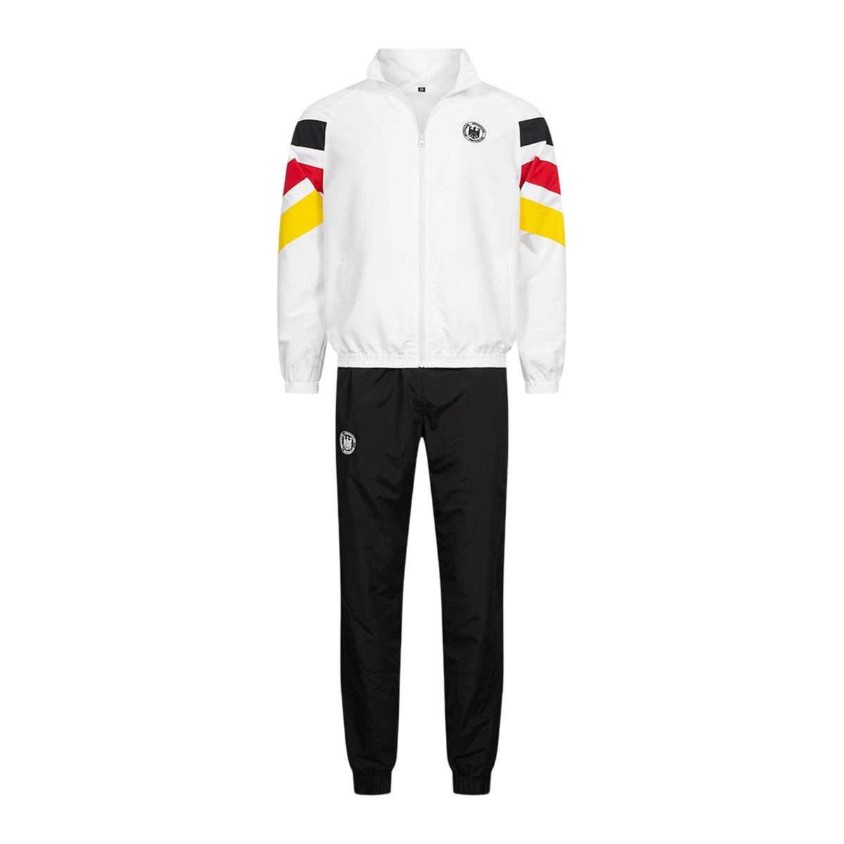 JELEX Trainingsanzug Deutschland Heim Trainingsanzug Retro (Set, 2-tlg., Jacke und Hose)