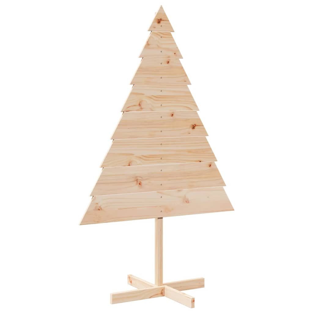 vidaXL Künstlicher Weihnachtsbaum Weihnachtsbaum zum Schmücken 150 cm Massivholz
