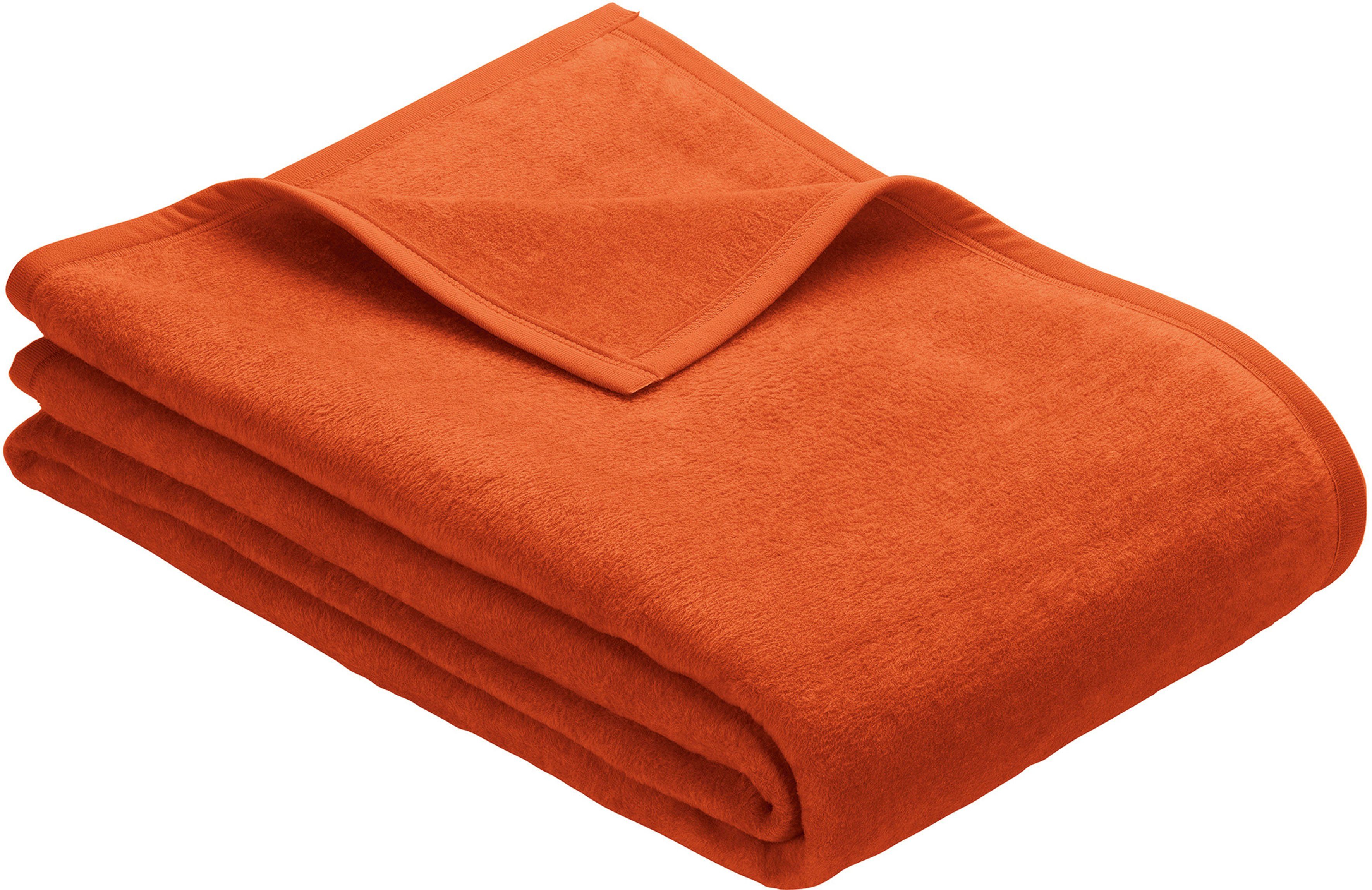 Orange Fleecedecken online kaufen | OTTO | Baumwolldecken