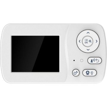 Telefunken Video-Babyphone VM-F200 Video-Babyphone 2,4'' Display Infrarotmodus 320x240 Px, Starre Kamera