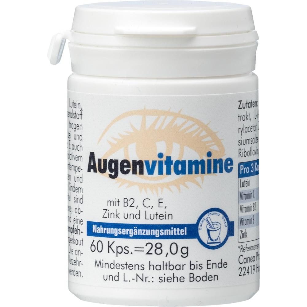 Pharma Peter GmbH AUGENVITAMINE Kapseln Kapseln, 60 St.