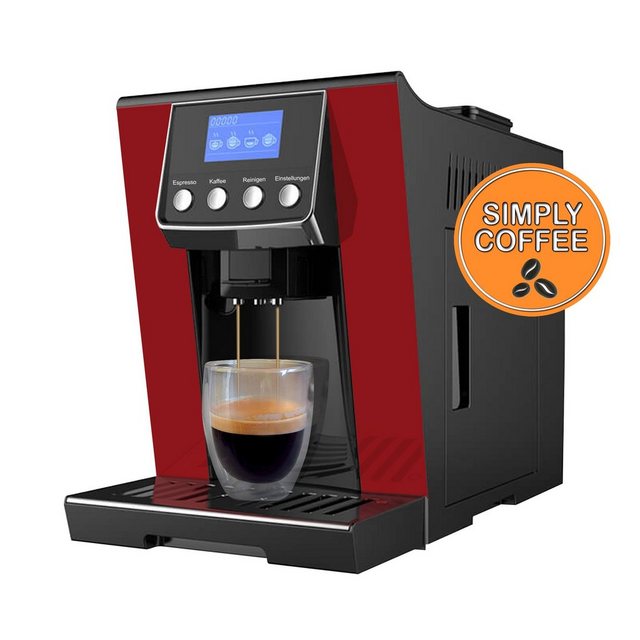Acopino Kaffeevollautomat Latina, SIMPLY COFFEE: Zubereitung von Kaffee und Espresso per Knopfdruck.