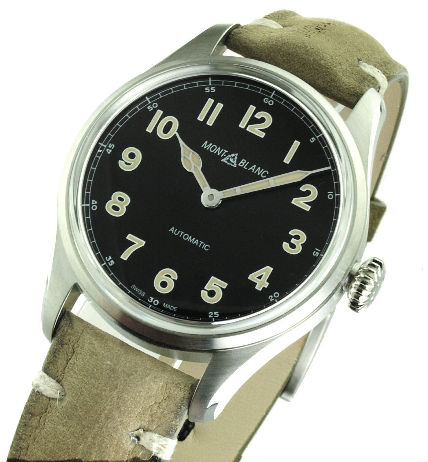 Automatikuhr schweizer MB119907 / 7498 Herren Uhr Kollektion 1858 1858