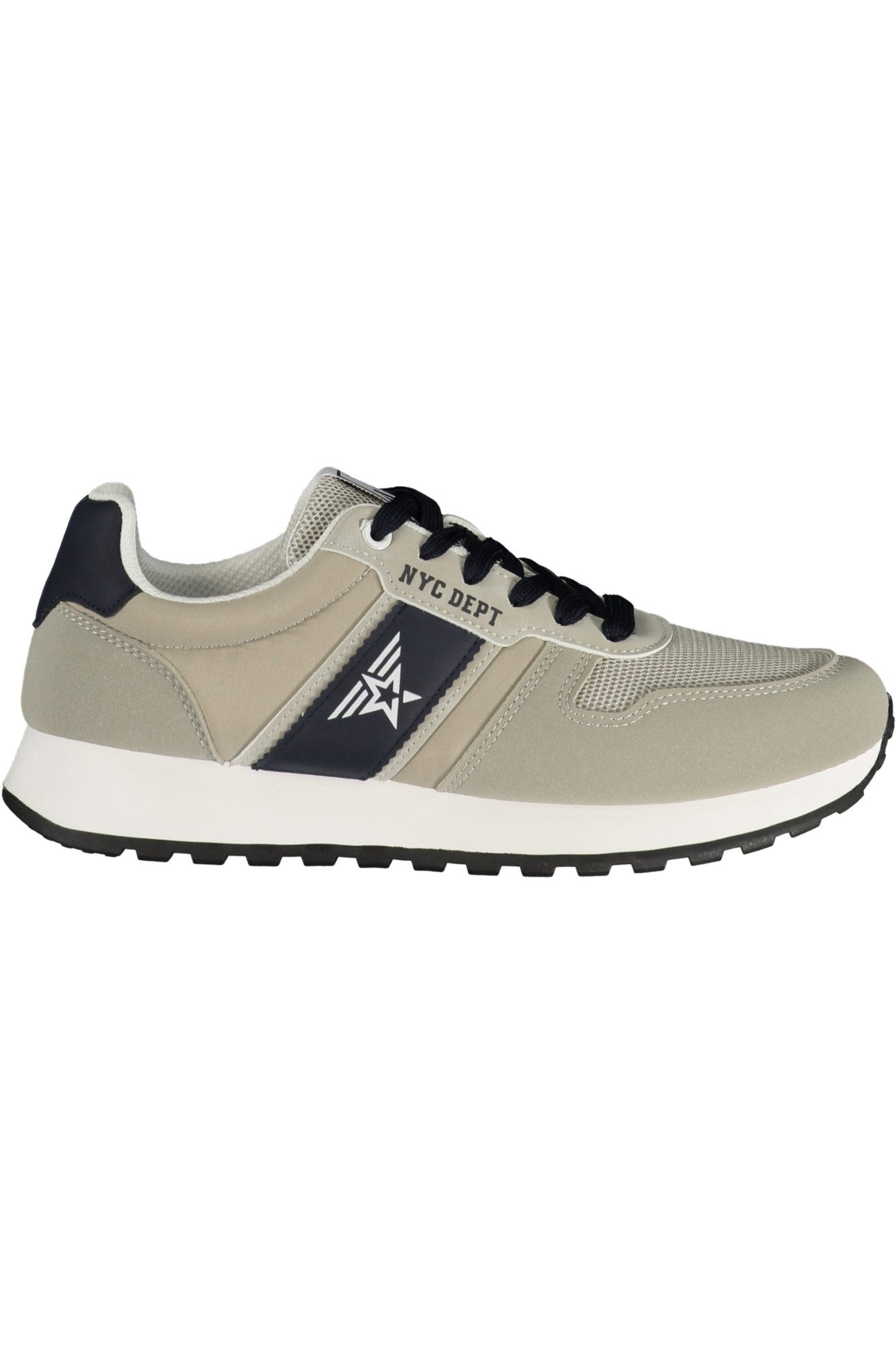 AVX AVIREX DEPT Sneaker Beiger Herrensneaker mit blauen Akzenten und
