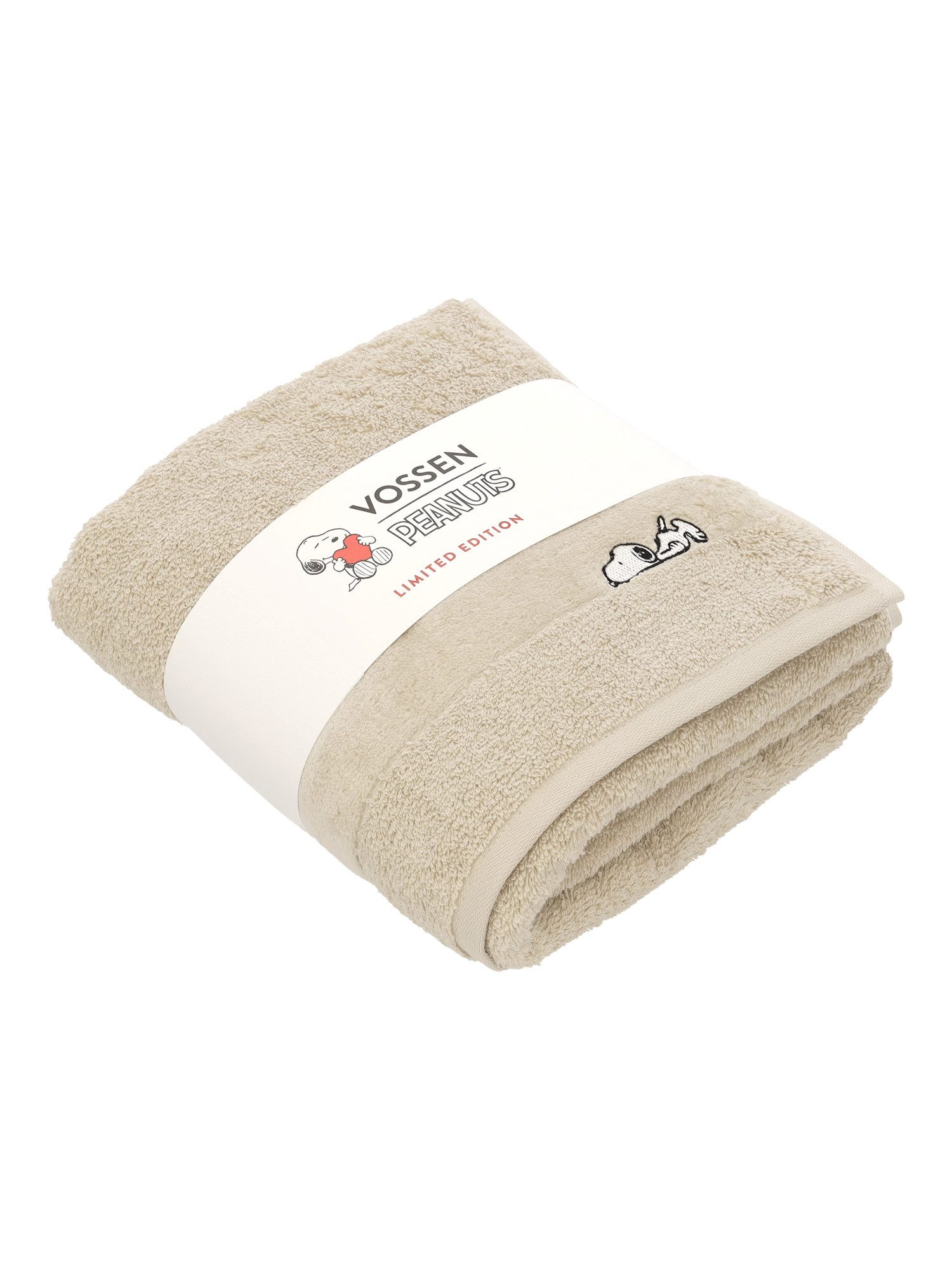 Vossen Duschtuch Duschhandtuch Sleepy Snoopy, Webfrottier (Stück, 1-St)