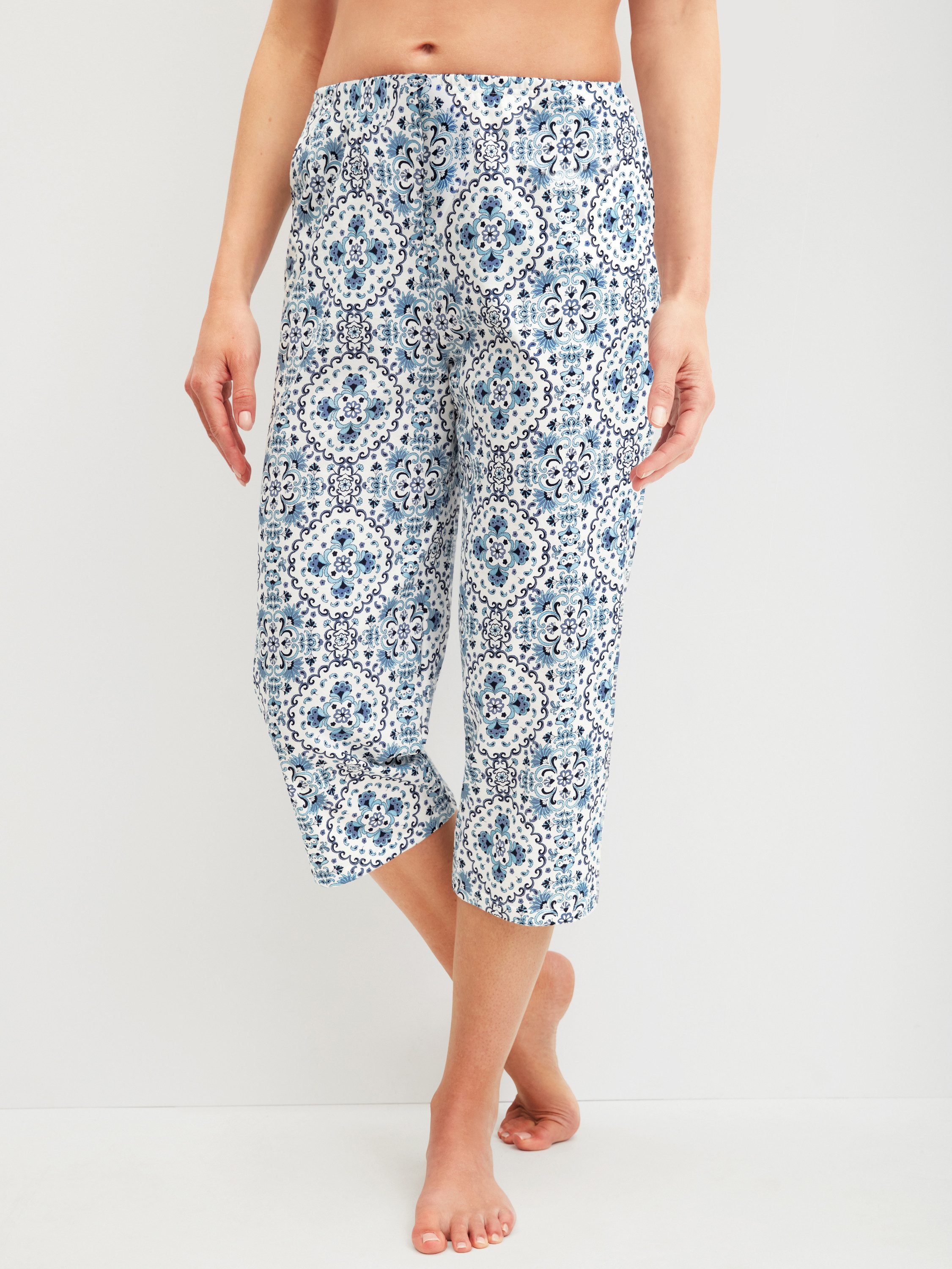 Pyjamahose Favourites Botanic Damen