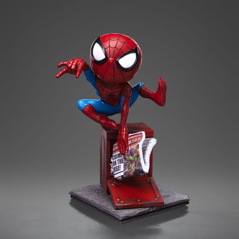 Iron Studios Merchandise-Figur Marvel Mini Co. PVC Figur Spider-Man 17 cm