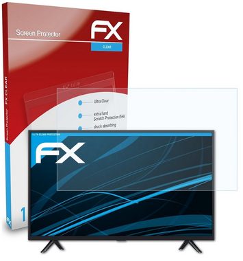 atFoliX Schutzfolie Displayschutz für Xiaomi Mi TV 4A Pro 32 Inch, Ultraklar und hartbeschichtet