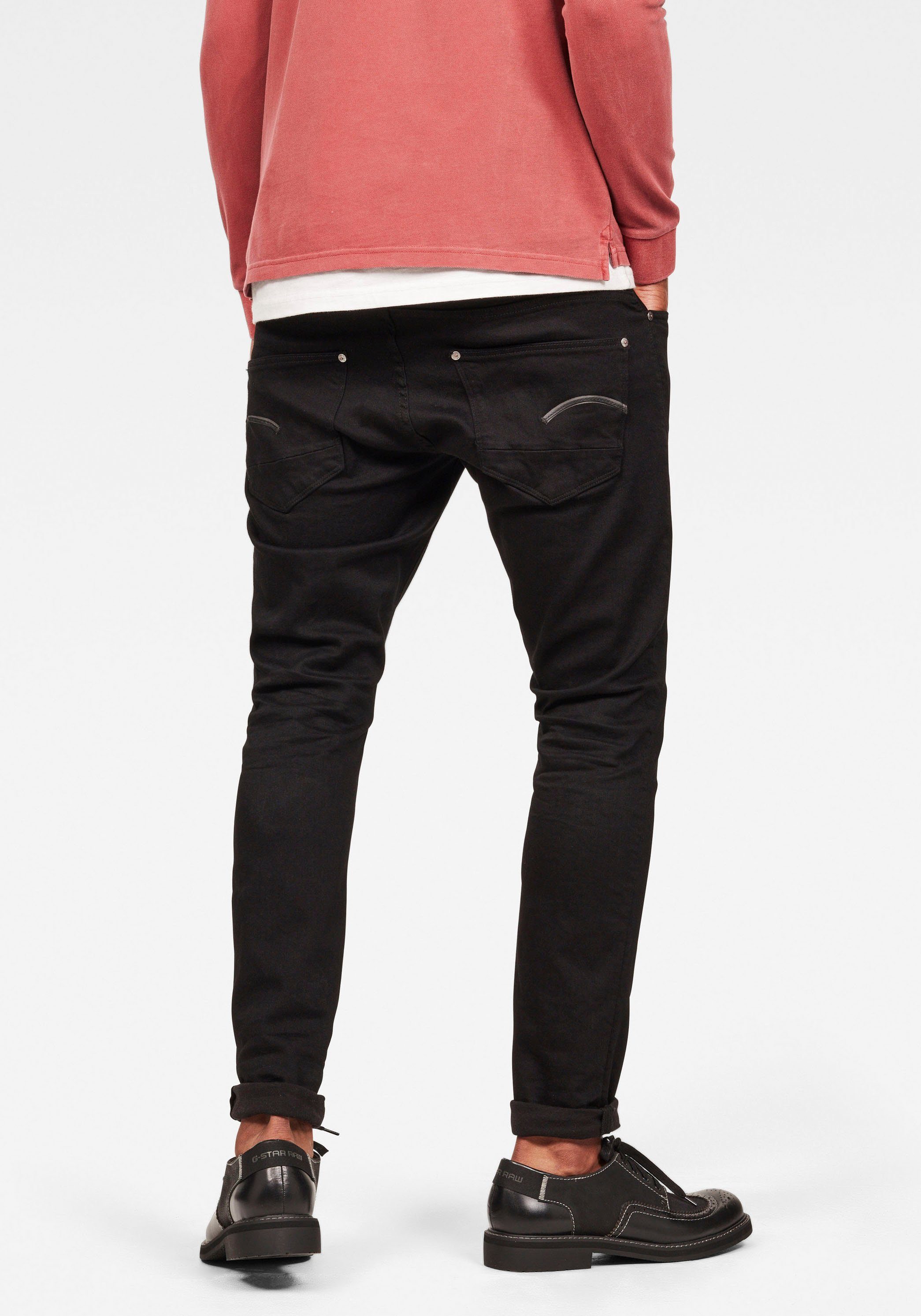 RAW black Skinny G-Star Slim-fit-Jeans