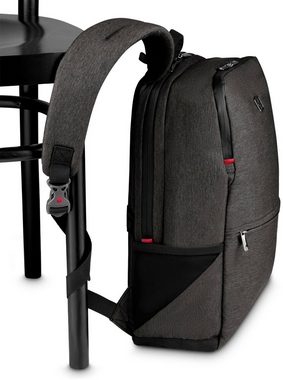 Wenger Laptoprucksack MX Reload, grau, für Laptops bis 14-Zoll und 10-Zoll Tabletfach