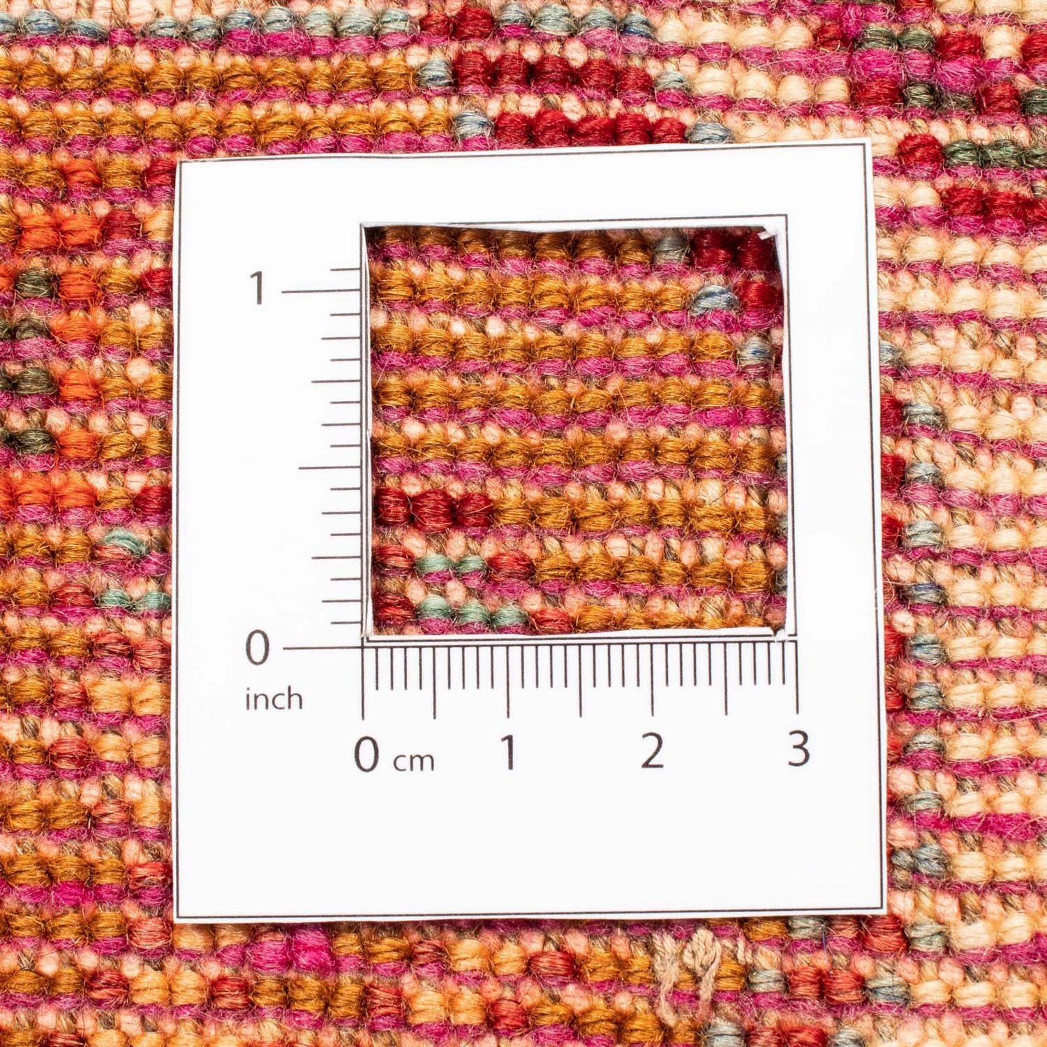 morgenland, Höhe: x Wollteppich 10 cm, rechteckig, Rosso 270 Shiraz mm, Zertifikat Unikat 190 mit Medaillon