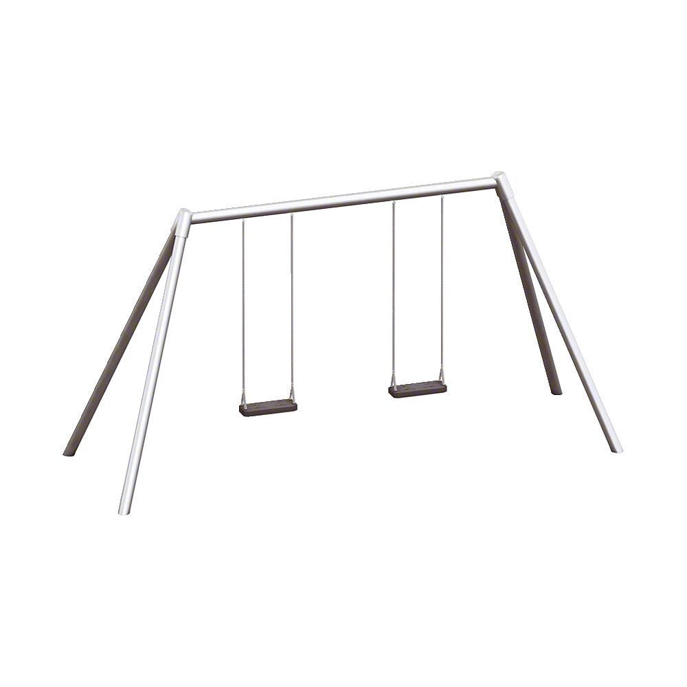 Playparc Doppelschaukel Doppelschaukel Metall, Für öffentliche Spielplätze und Einrichtungen