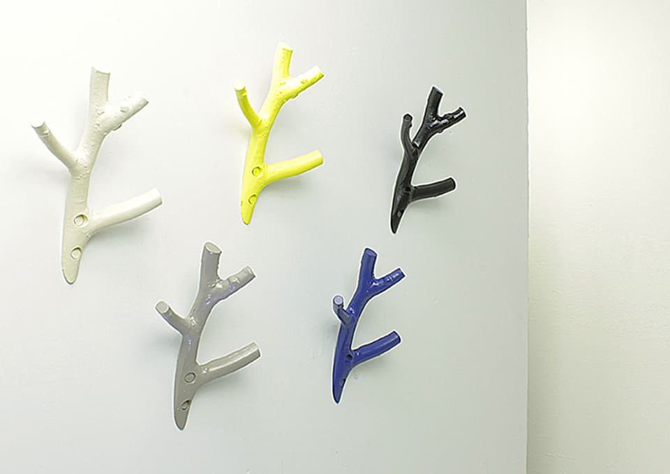 Jürgen Schwerter Hakendesign Garderobenhaken KLEINER AST Design Garderobenhaken, Organisch & zeitlos