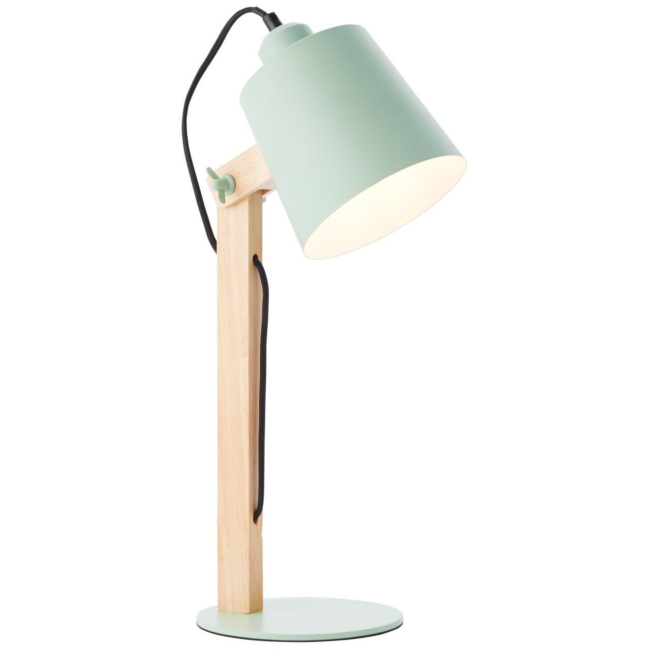 Brilliant Tischleuchte Swivel, Lampe Swivel Tischleuchte grün matt 1x A60,  E27, 30W, geeignet für N, Soft Interieur: Klassik fusioniert mit Moderne