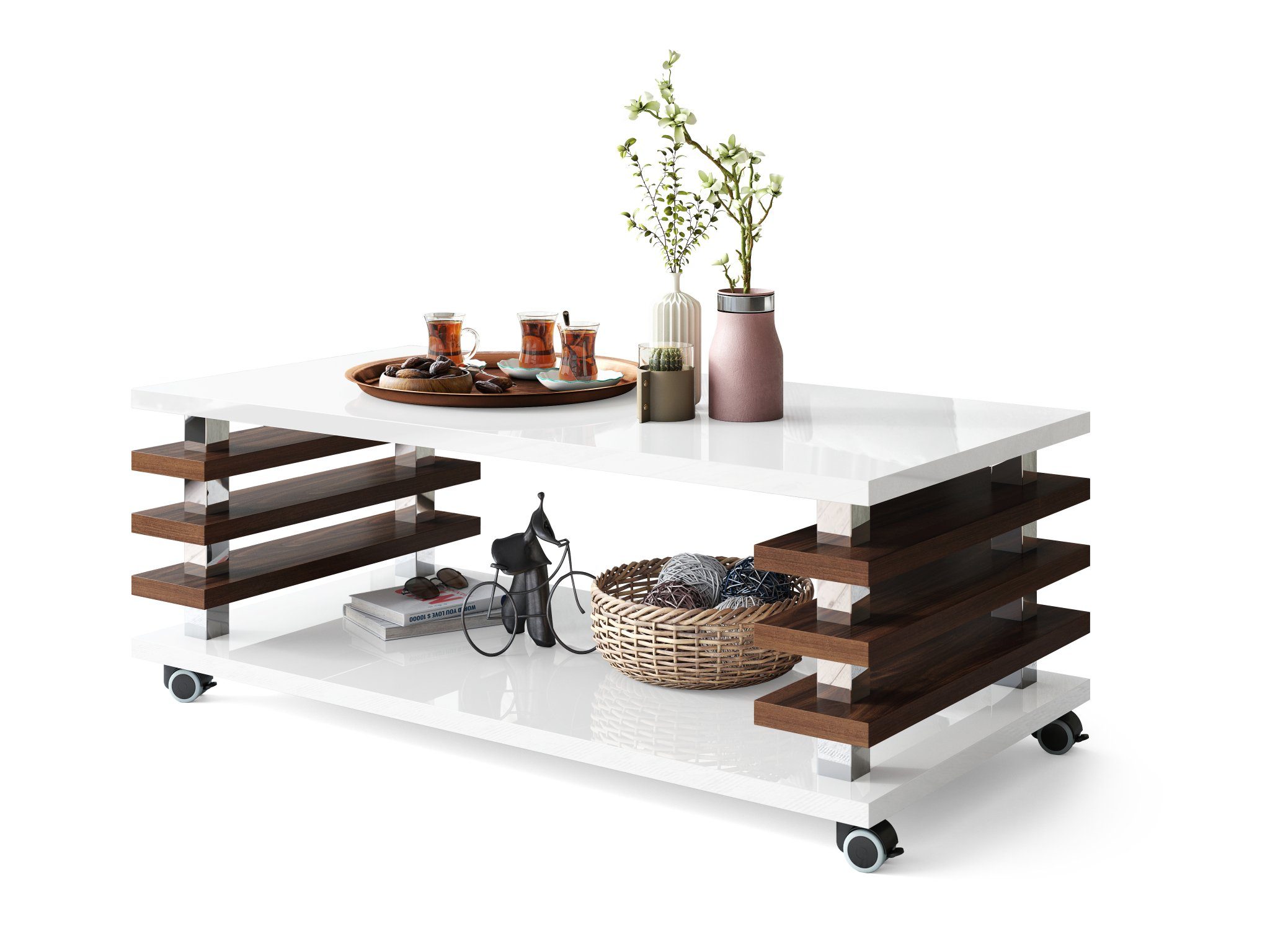designimpex Couchtisch DC-3 Design Wohnzimmertisch Tisch günstig online kaufen