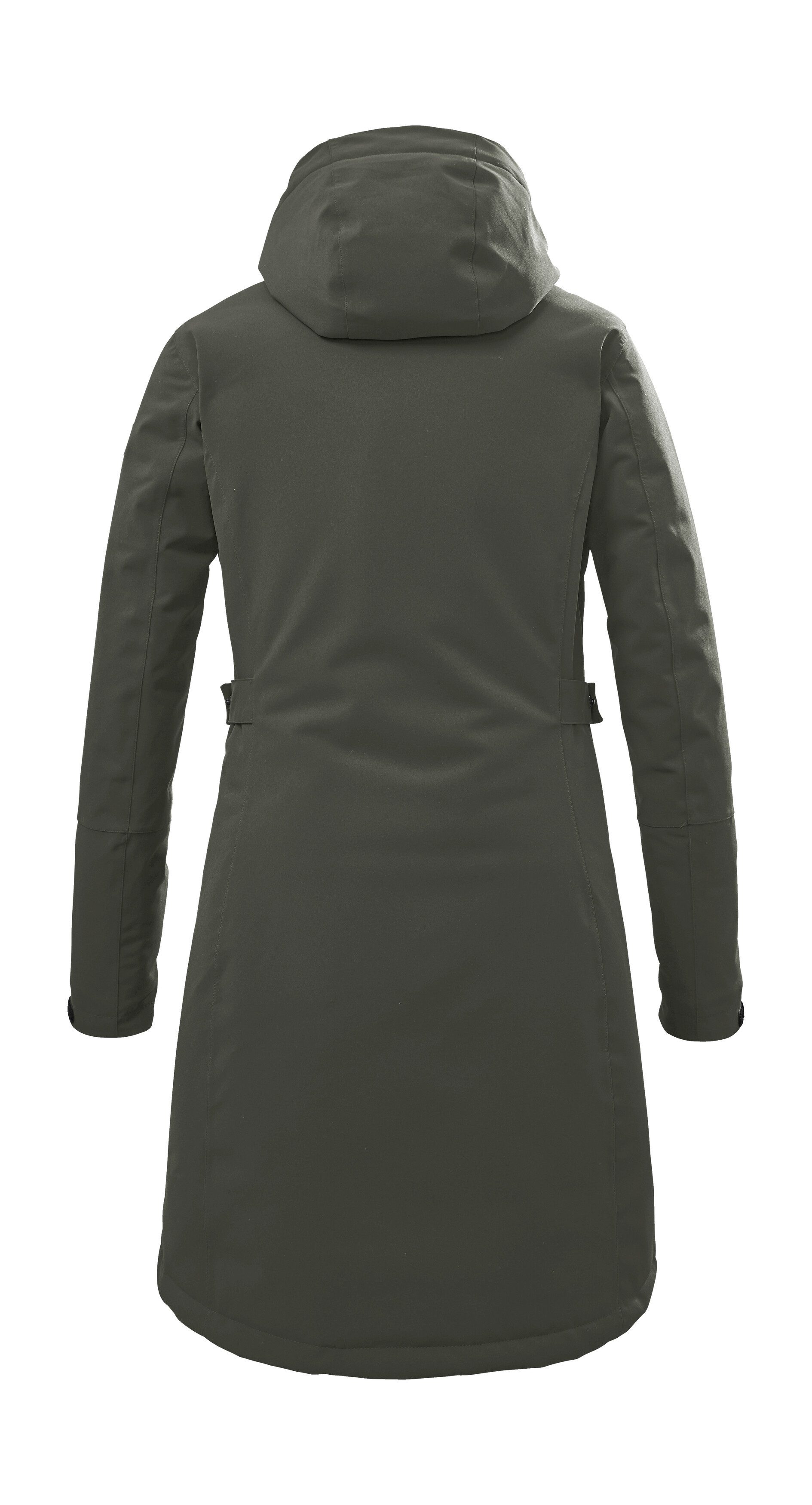 Killtec Parka KOW 165 WMN PRK Wasser- und winddichter Parka mit Teddyfleece und abnehmbarer Kapuze – Bild 2 von 5