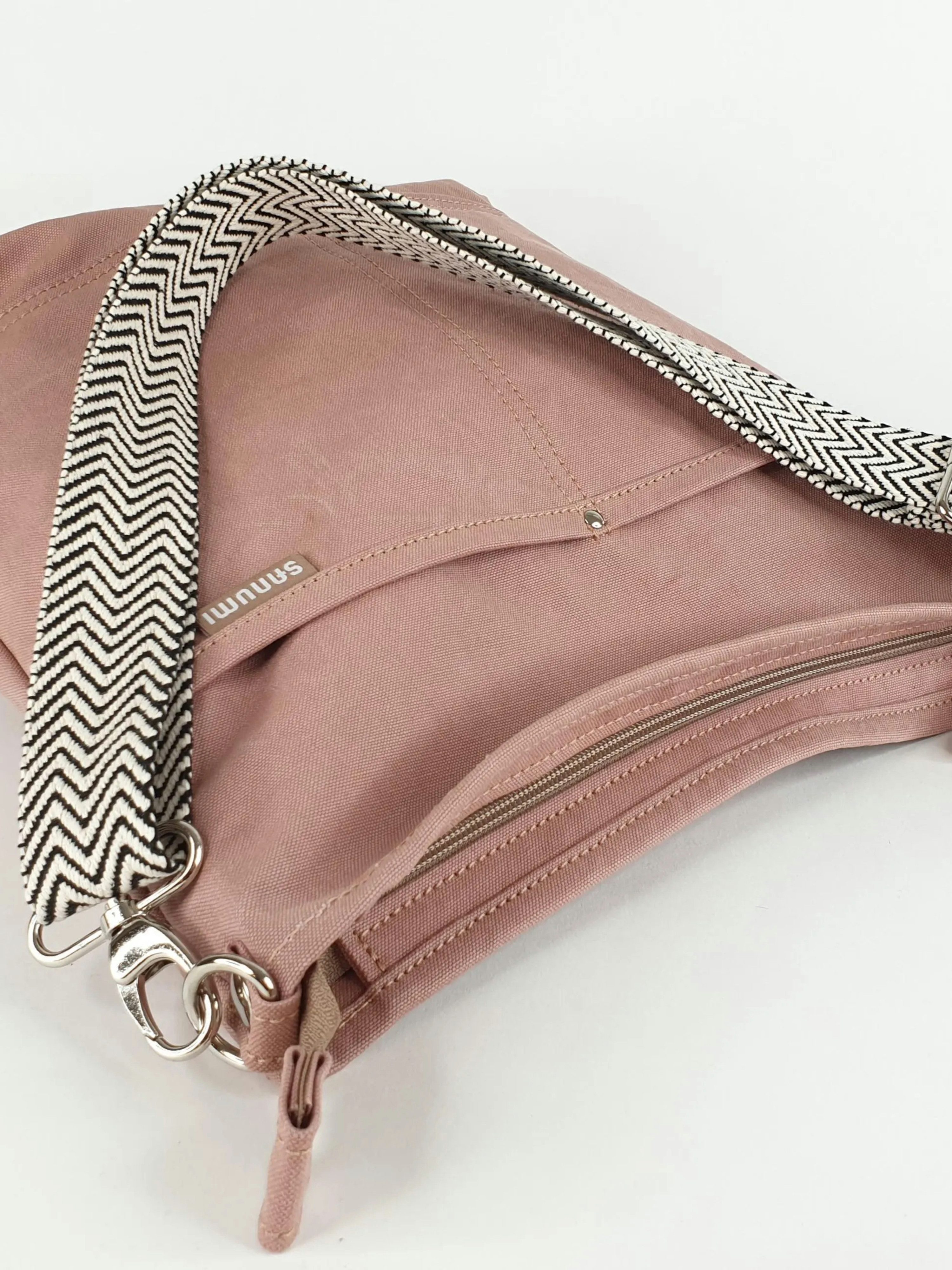 sanumi Umhängetasche Canvas Hobobag