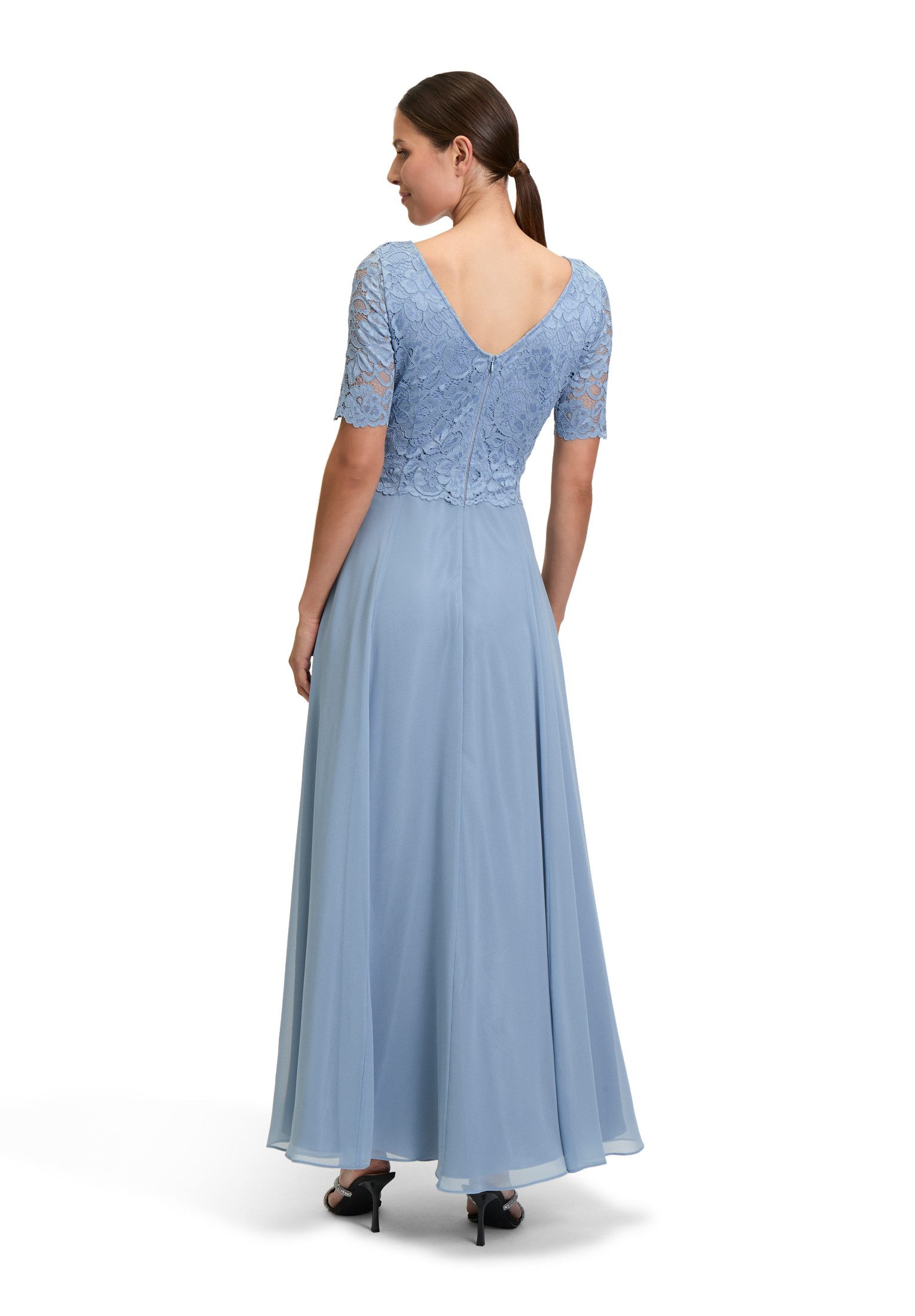 Vera Mont Abendkleid Damen mit Spitze Spitze