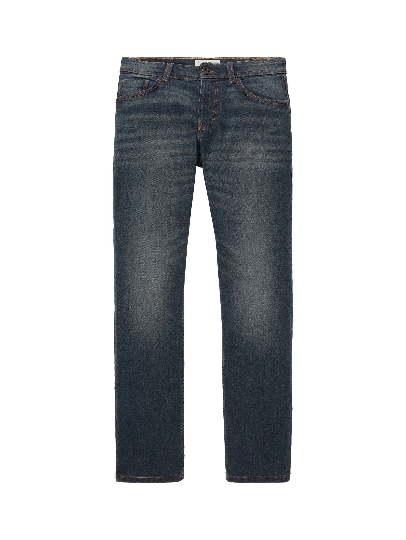 mid Jeans Marvin TOM denim Straight-Jeans TAILOR stone wash Straight