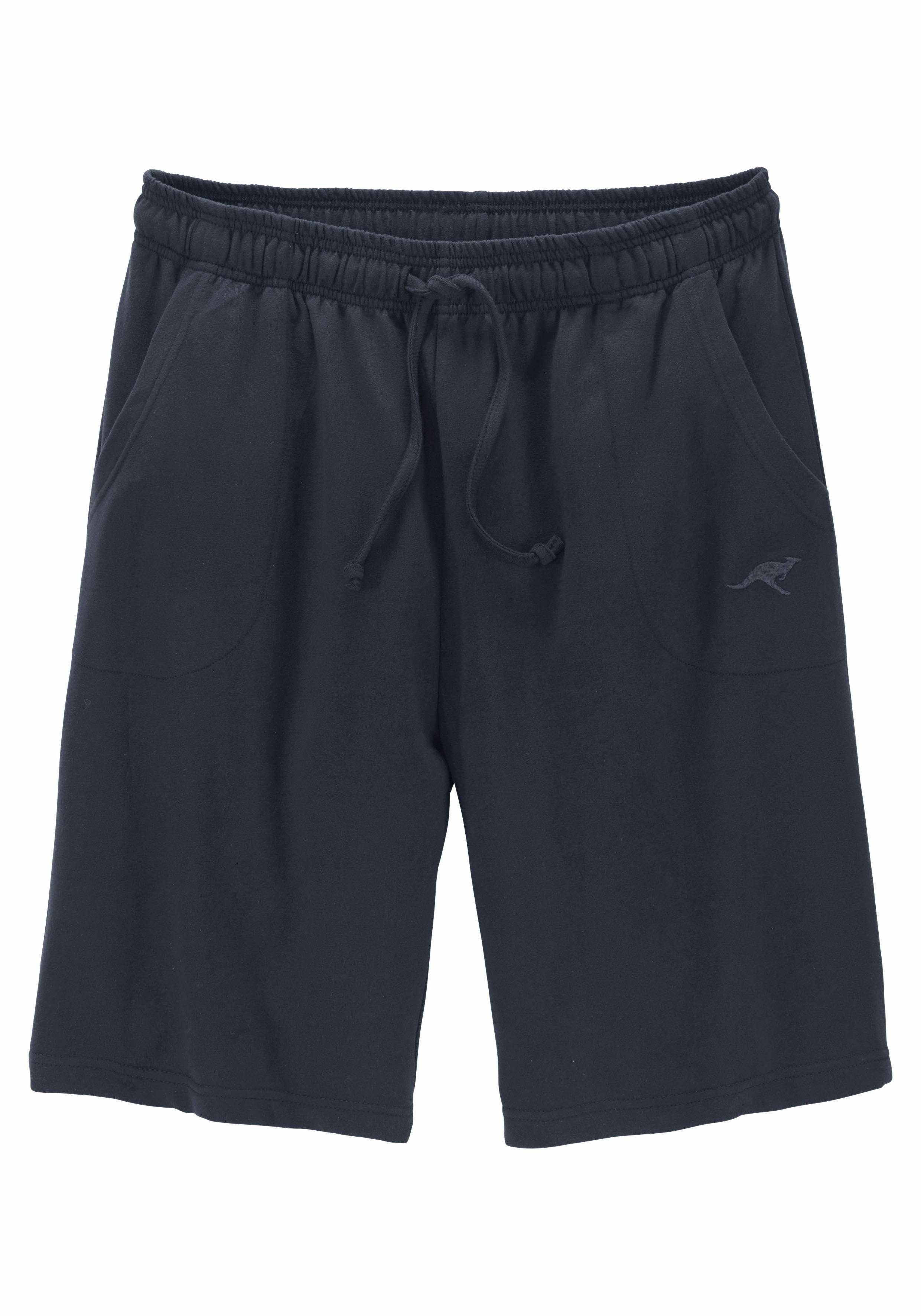 KangaROOS Sweatshorts kurze Jogginghose aus weicher Sweatware mit Kordel – Bild 2 von 5