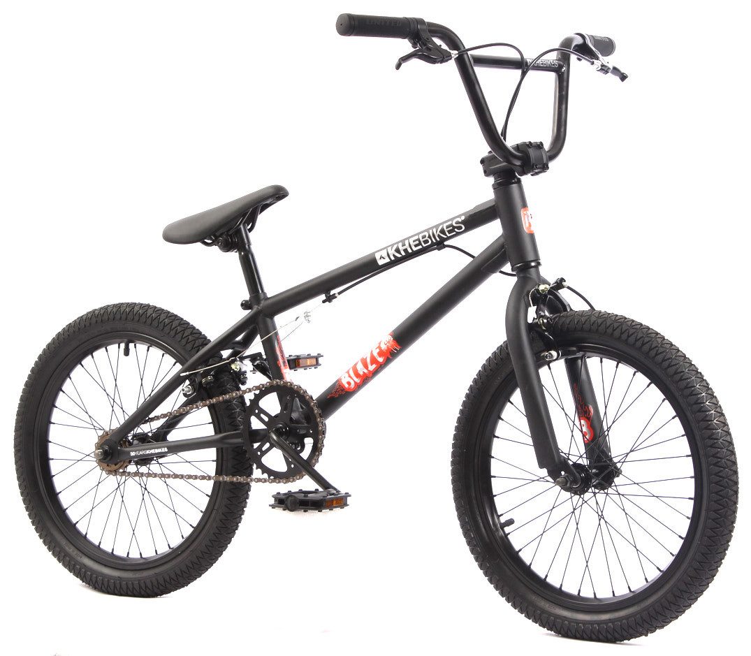 KHEbikes BMX-Rad BMX Fahrrad KHE BLAZE 18 Zoll 10,2kg schwarz, 18 Zoll, 10.2kg, AFFIX 360° Rotor