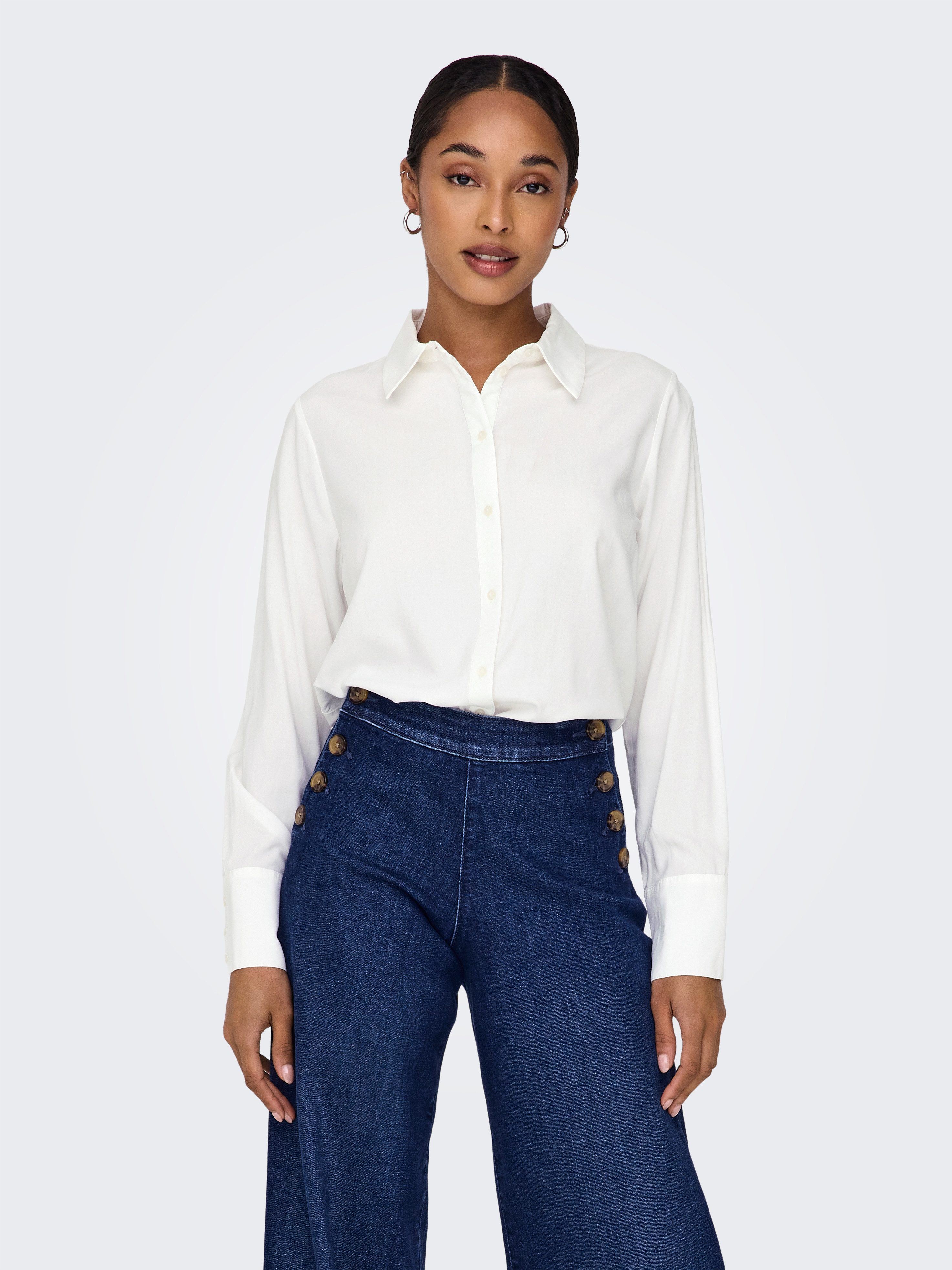Hemdbluse ONLBERIT LIFE L/S SHIRT WVN