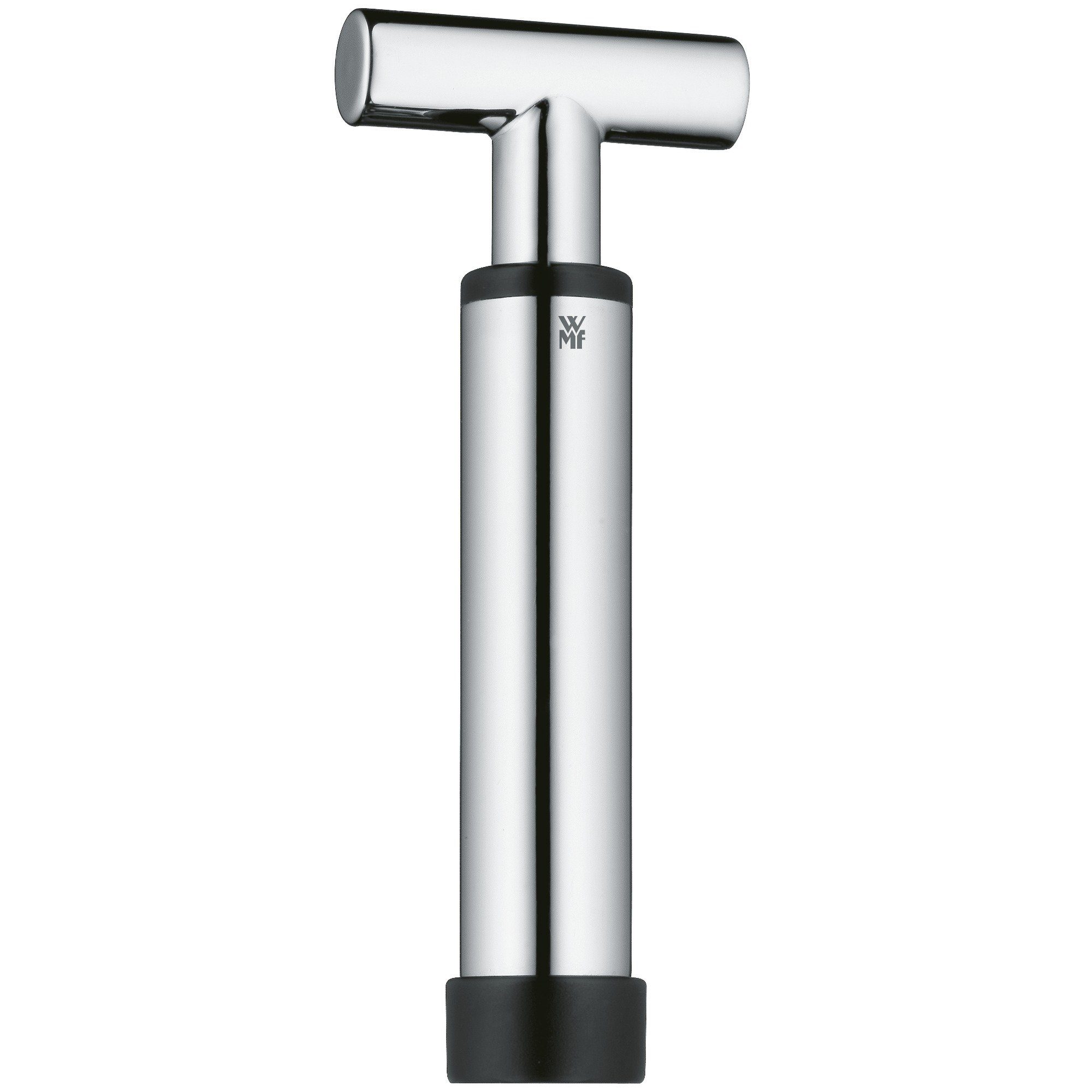 WMF Küchenorganizer-Set Vino Weinpumpe mit 2 Verschlüssen, (3-tlg., 1x Weinpumpe (Höhe 15,8 cm), 2x Stopfen)
