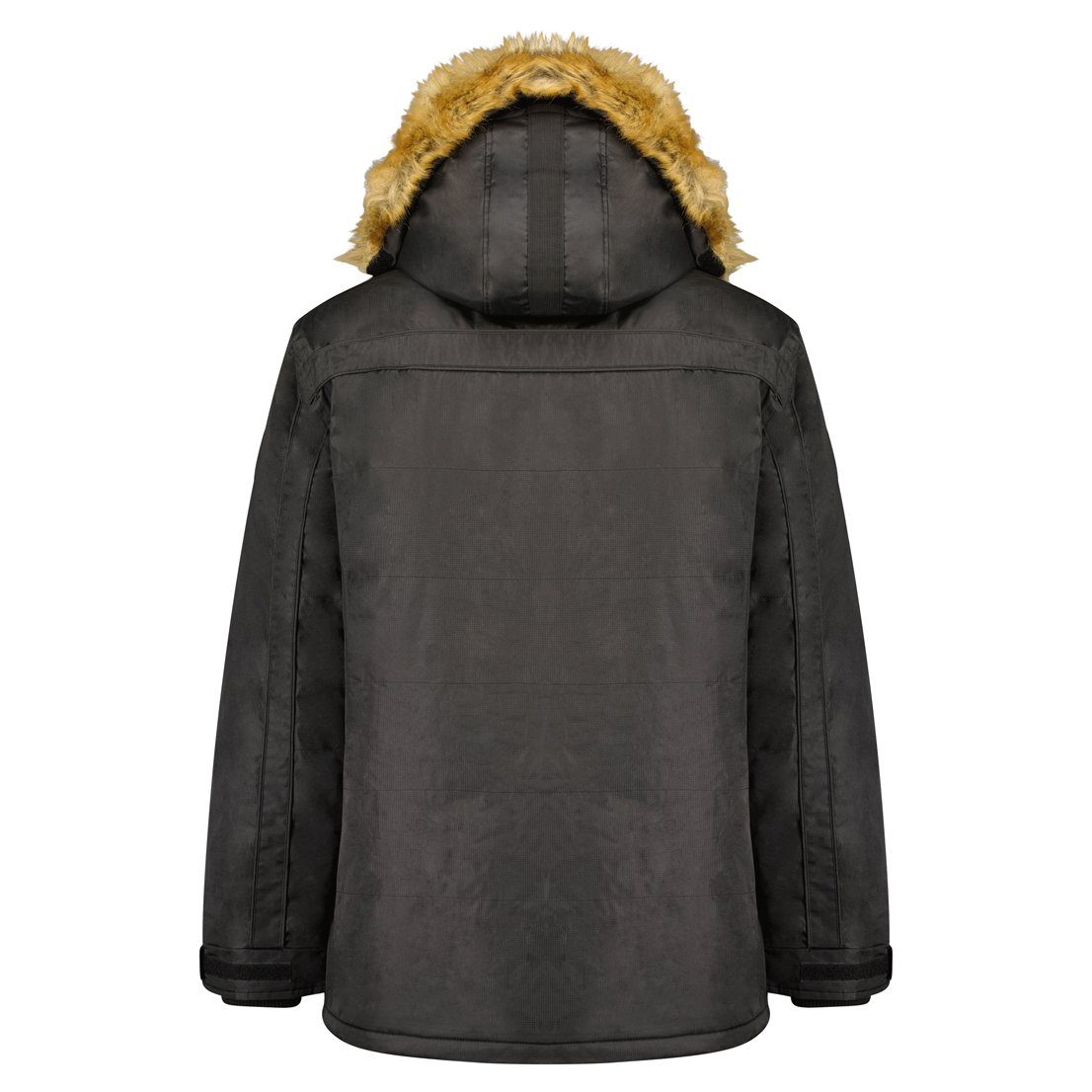 Geographical Norway Winterjacke Herren Parka warm gefüttert in Unifarbe, mi günstig online kaufen