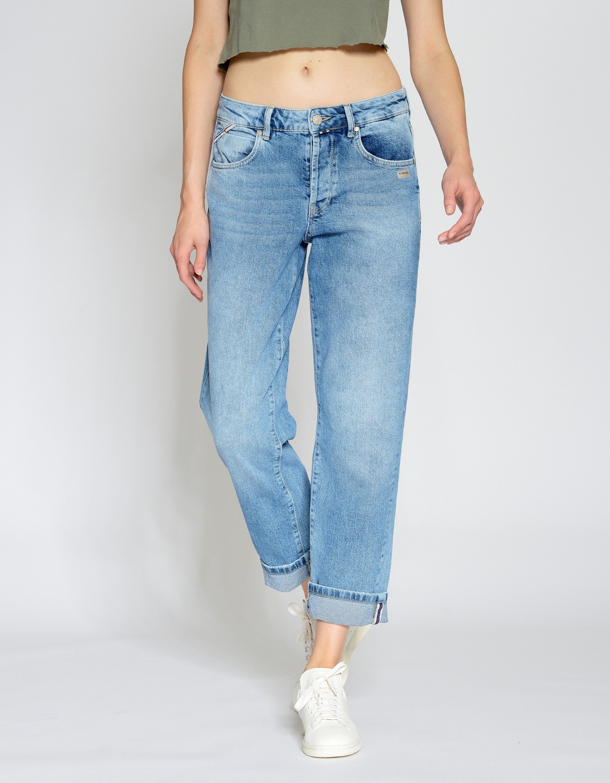 GANG 5-Pocket-Jeans 94THELMA vint light blue günstig online kaufen