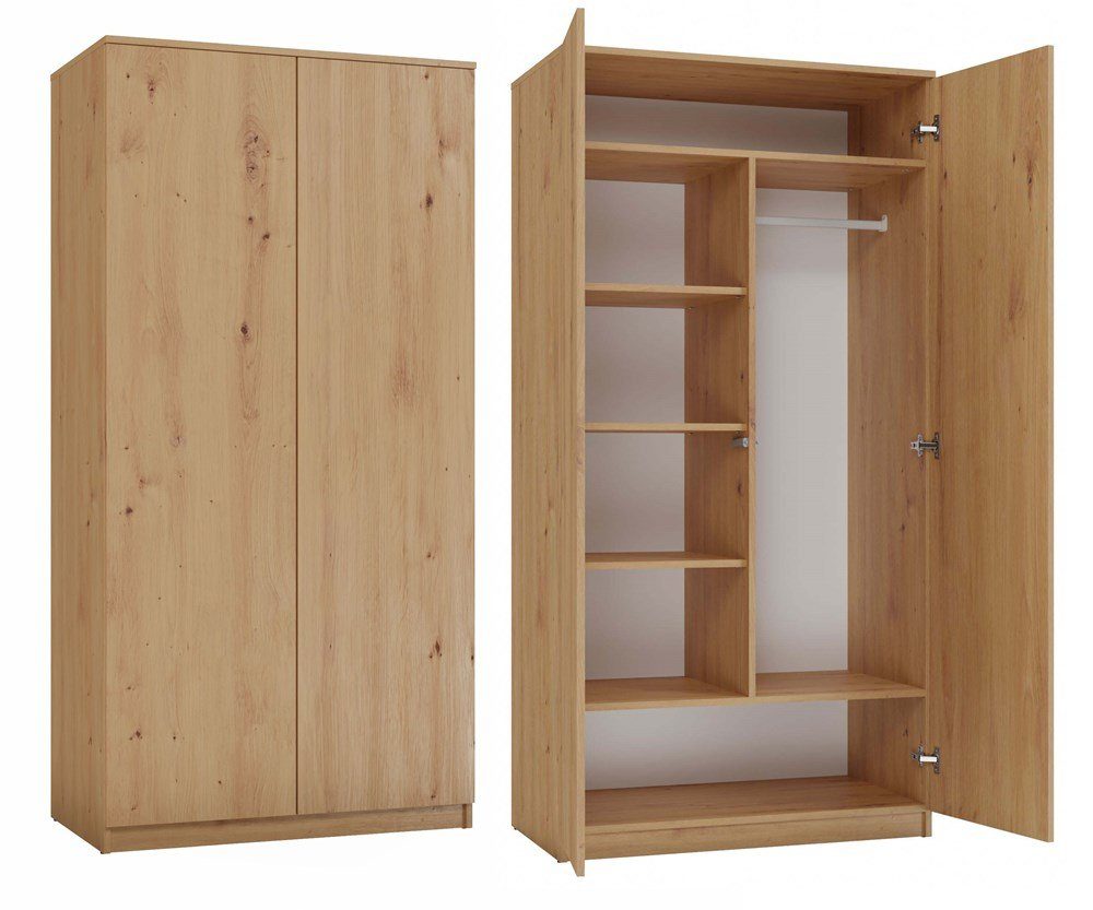 ibonto Kleiderschrank Vielseitiger Hochwertiger Mehrzweckschrank mit günstig online kaufen